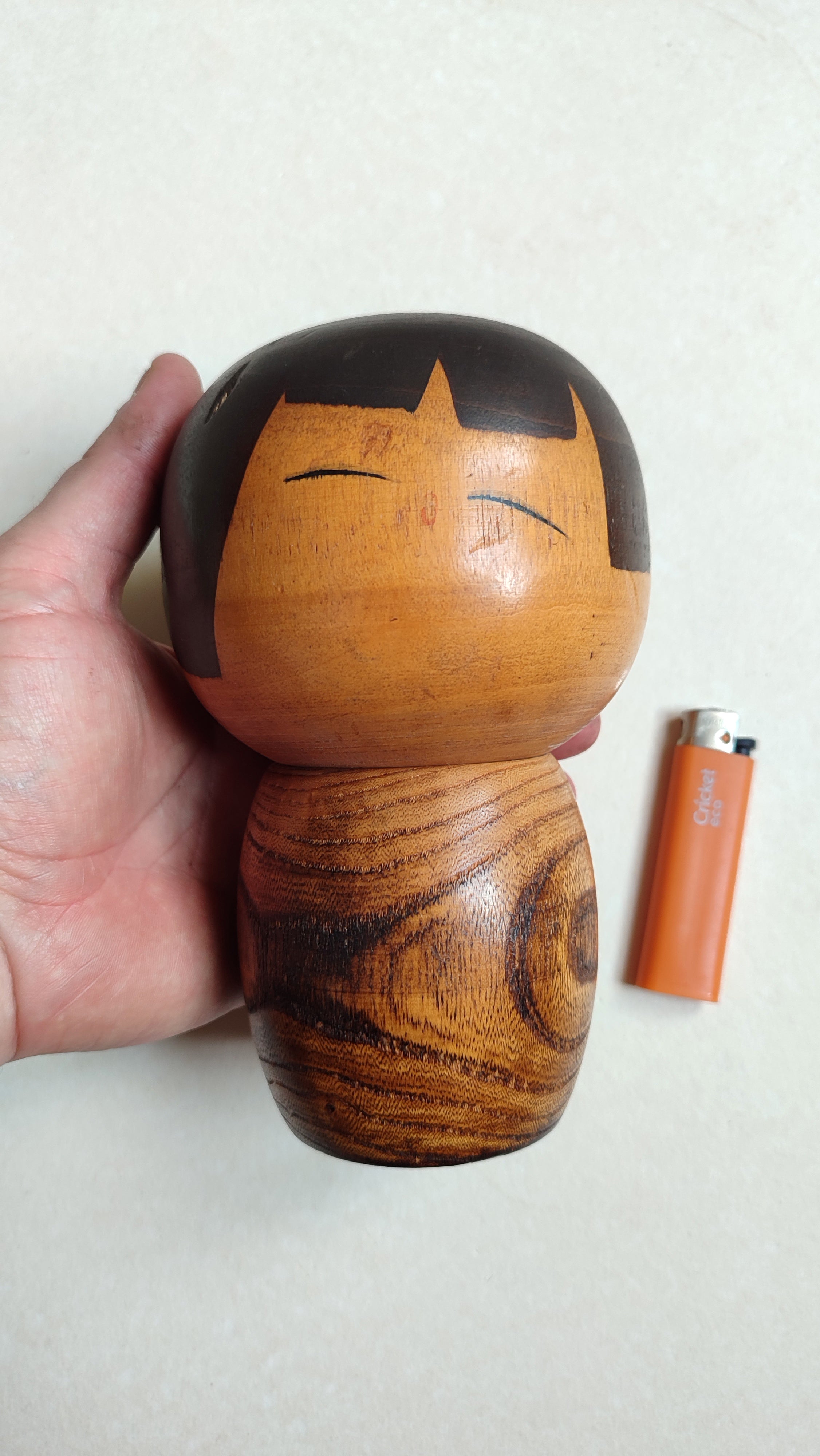 Large poupée japonaise en bois "Kokechi" 170mm