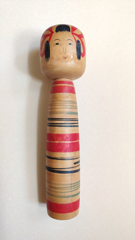 Poupée japonaise en bois "Kokechi" 250mm