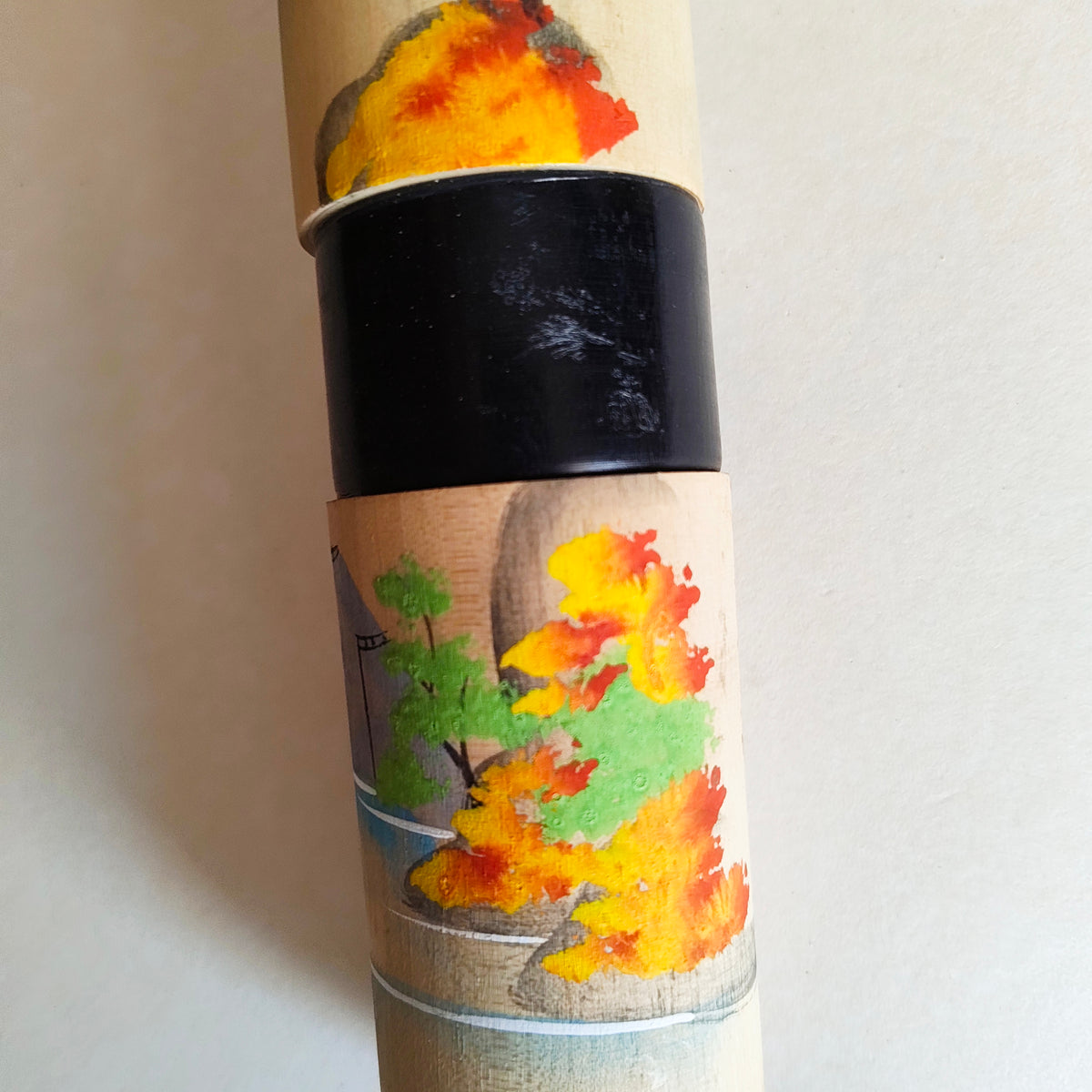 Grande poupée japonaise en bois "Kokeshi" 330mm