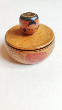 Poupée japonaise "Kokeshi" 65mm style "Ejiko-Zao "