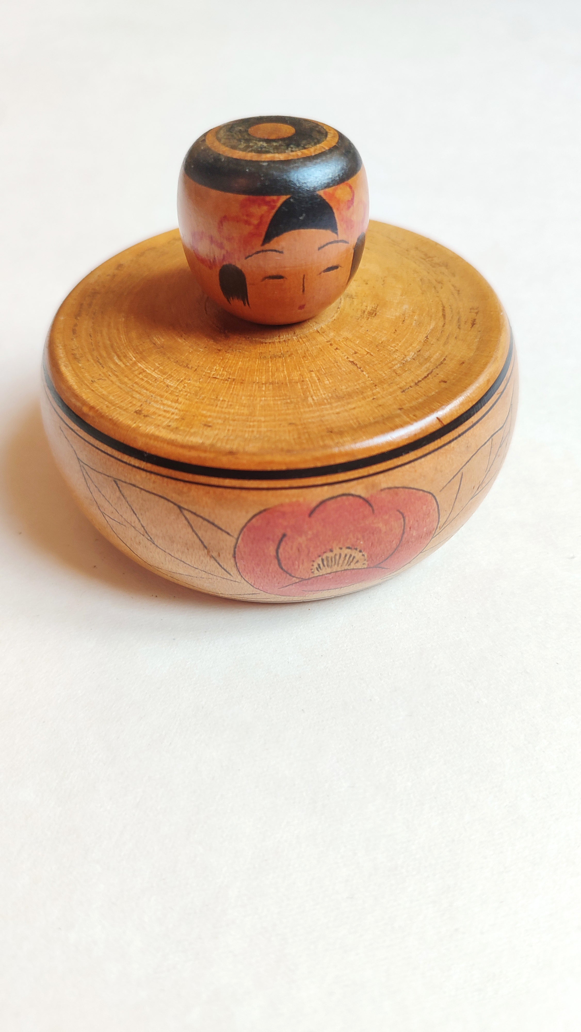 Poupée japonaise "Kokeshi" 65mm style "Ejiko-Zao "