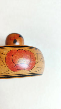 Poupée japonaise "Kokeshi" 65mm style "Ejiko-Zao "