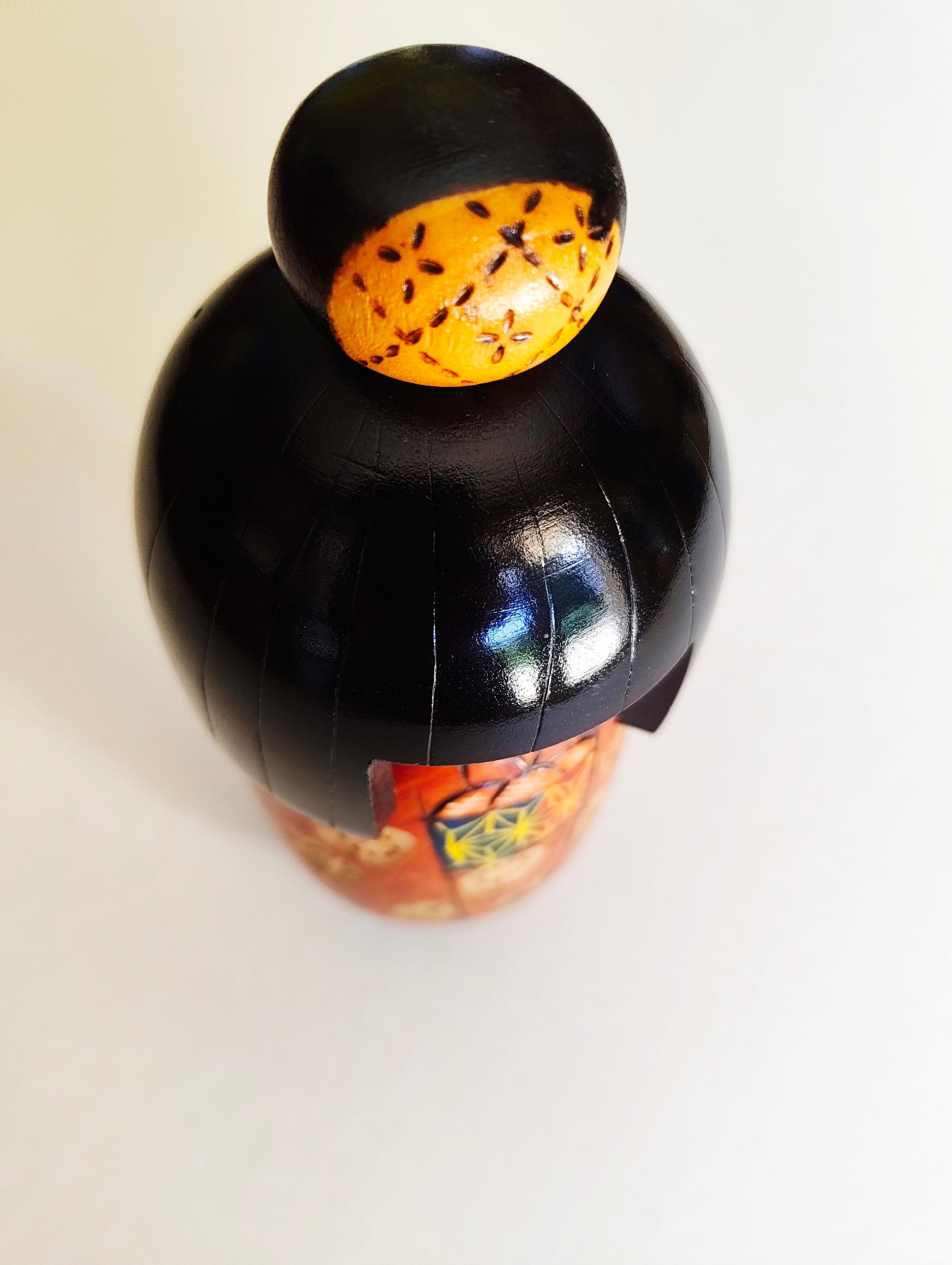 Poupée japonaise en bois "Kokeshi" 185mm "Kazuo Takamizawa"