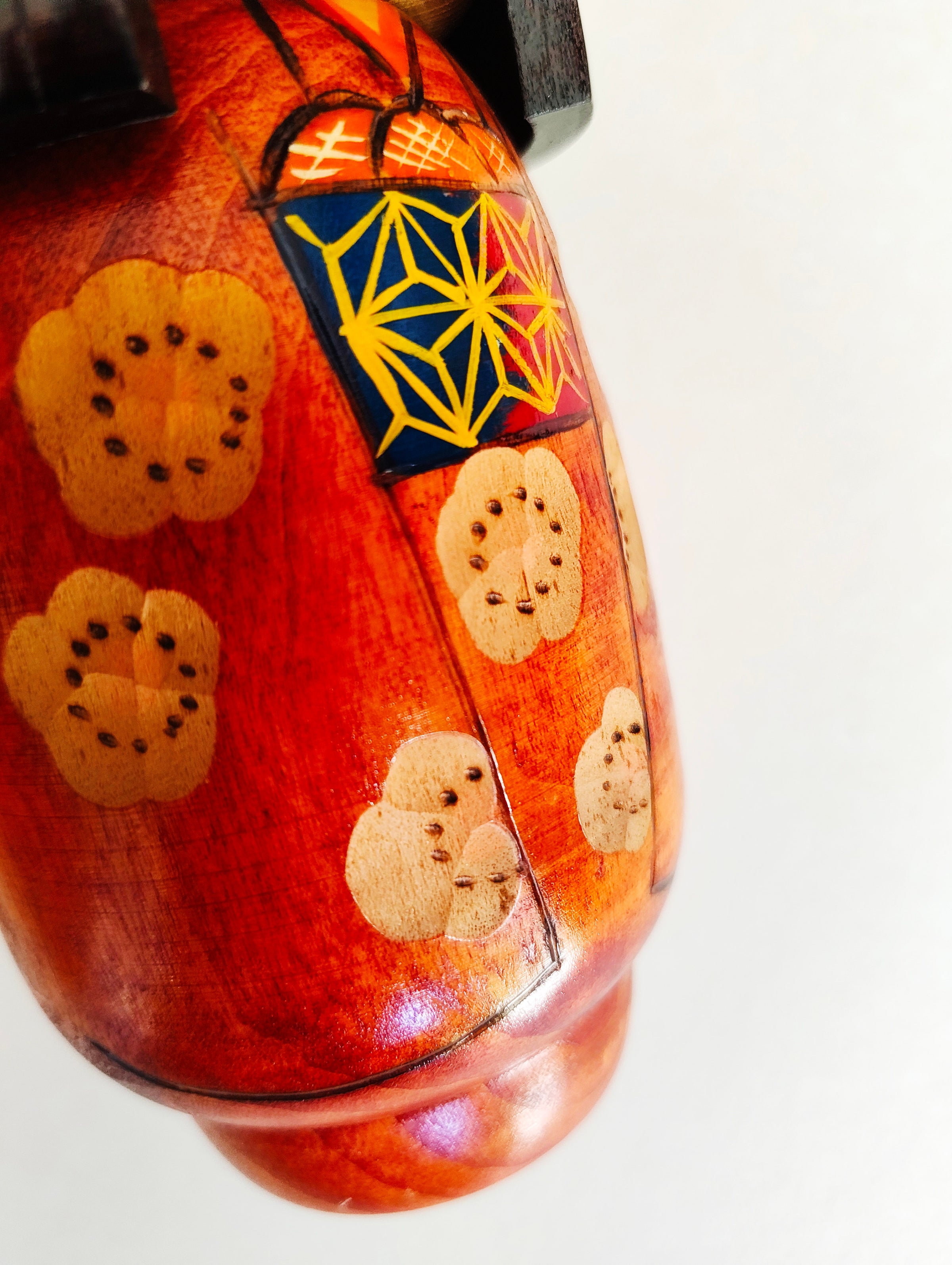 Poupée japonaise en bois "Kokeshi" 185mm "Kazuo Takamizawa"