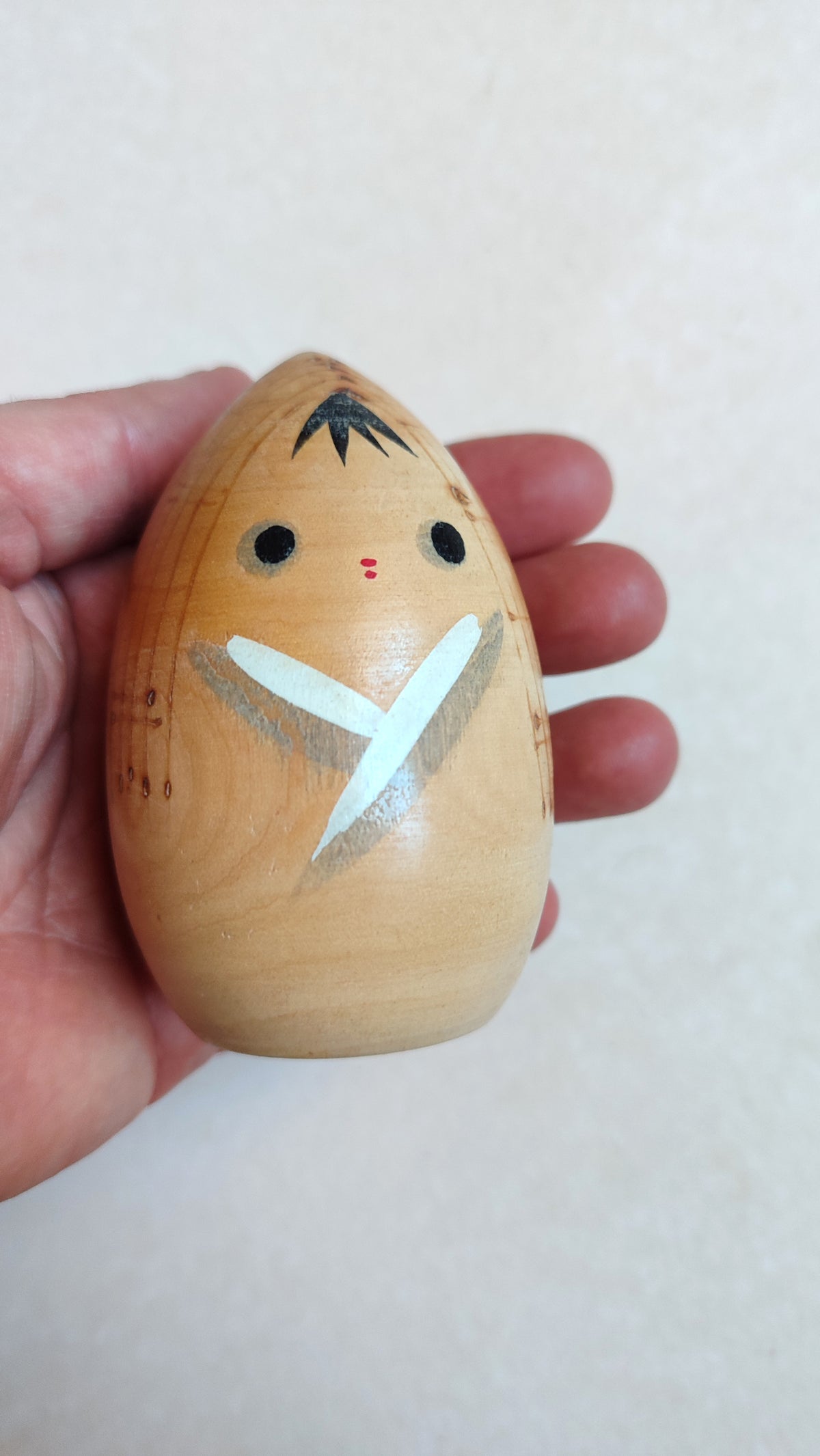 Petite poupée japonaise en bois "Kokechi" 88mm "Izumi"