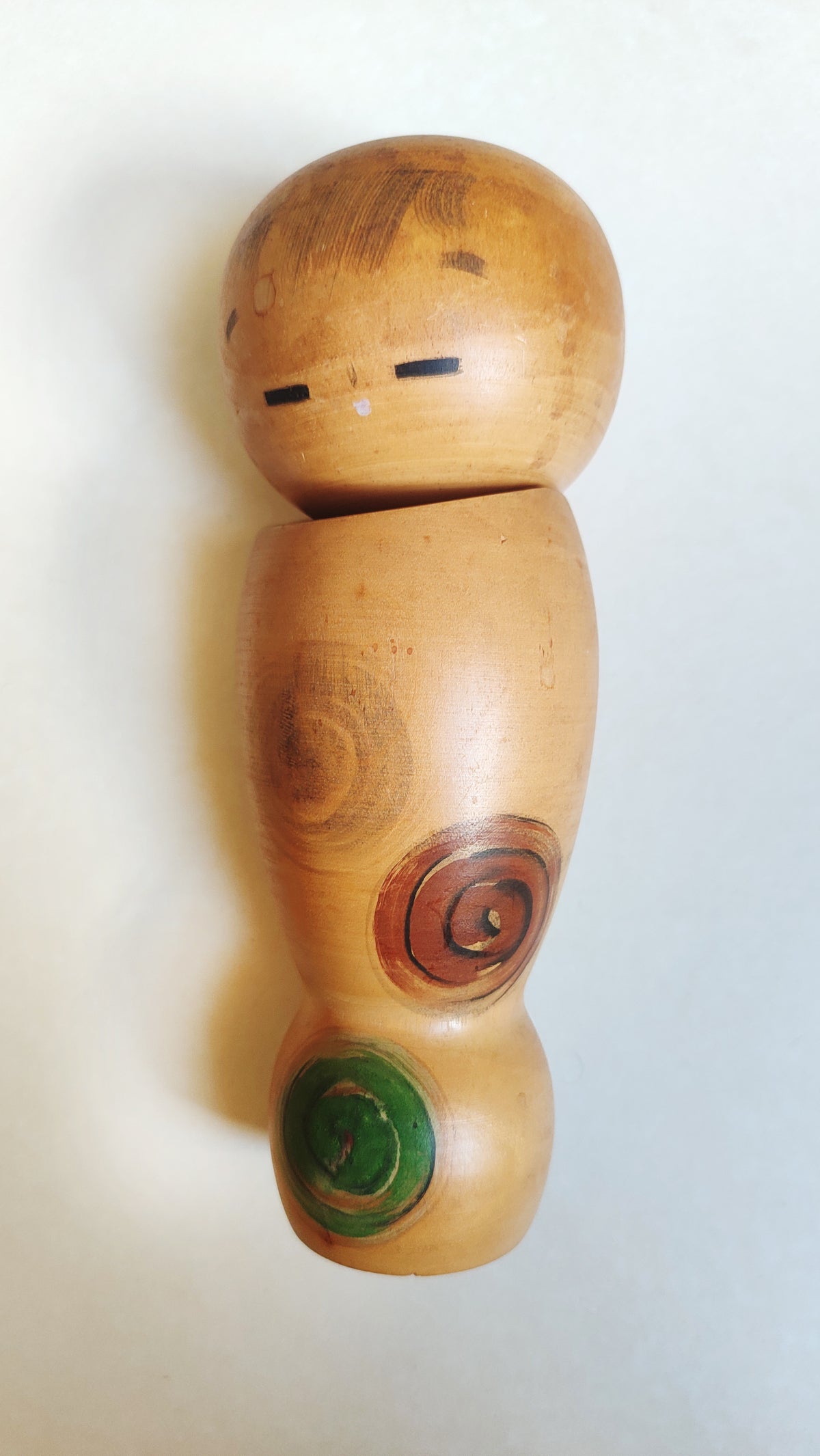 Poupée japonaise en bois "Kokechi" 215mm "Watanabe Masao"