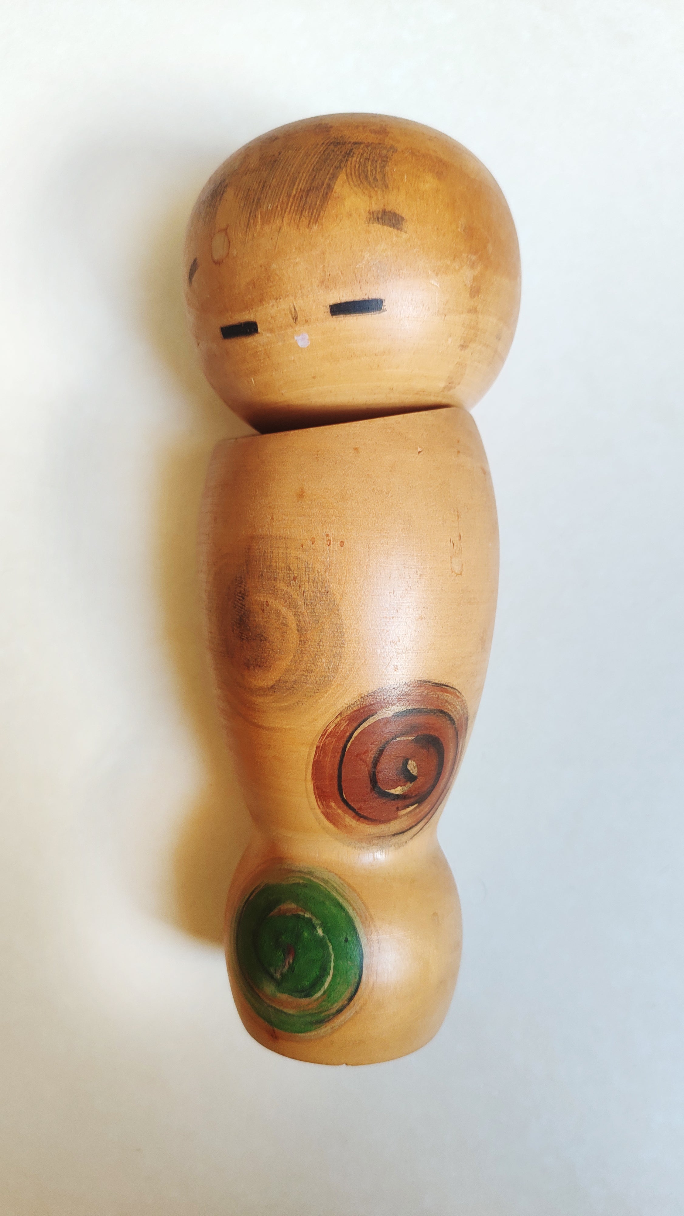 Poupée japonaise en bois "Kokechi" 215mm "Watanabe Masao"