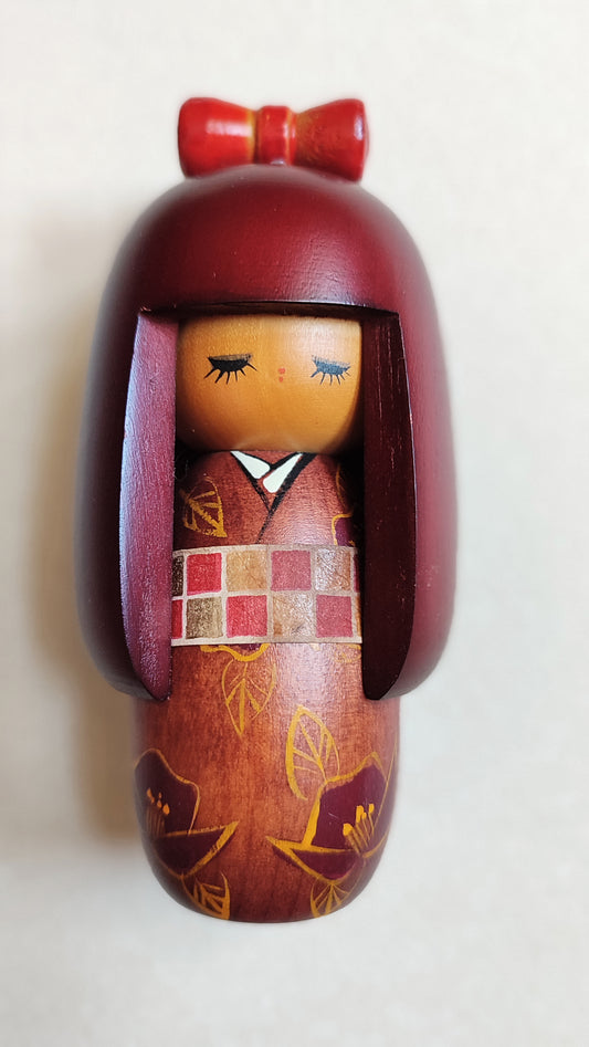 Poupée japonaise en bois "Kokechi" 140mm "Miyashita Hajime"