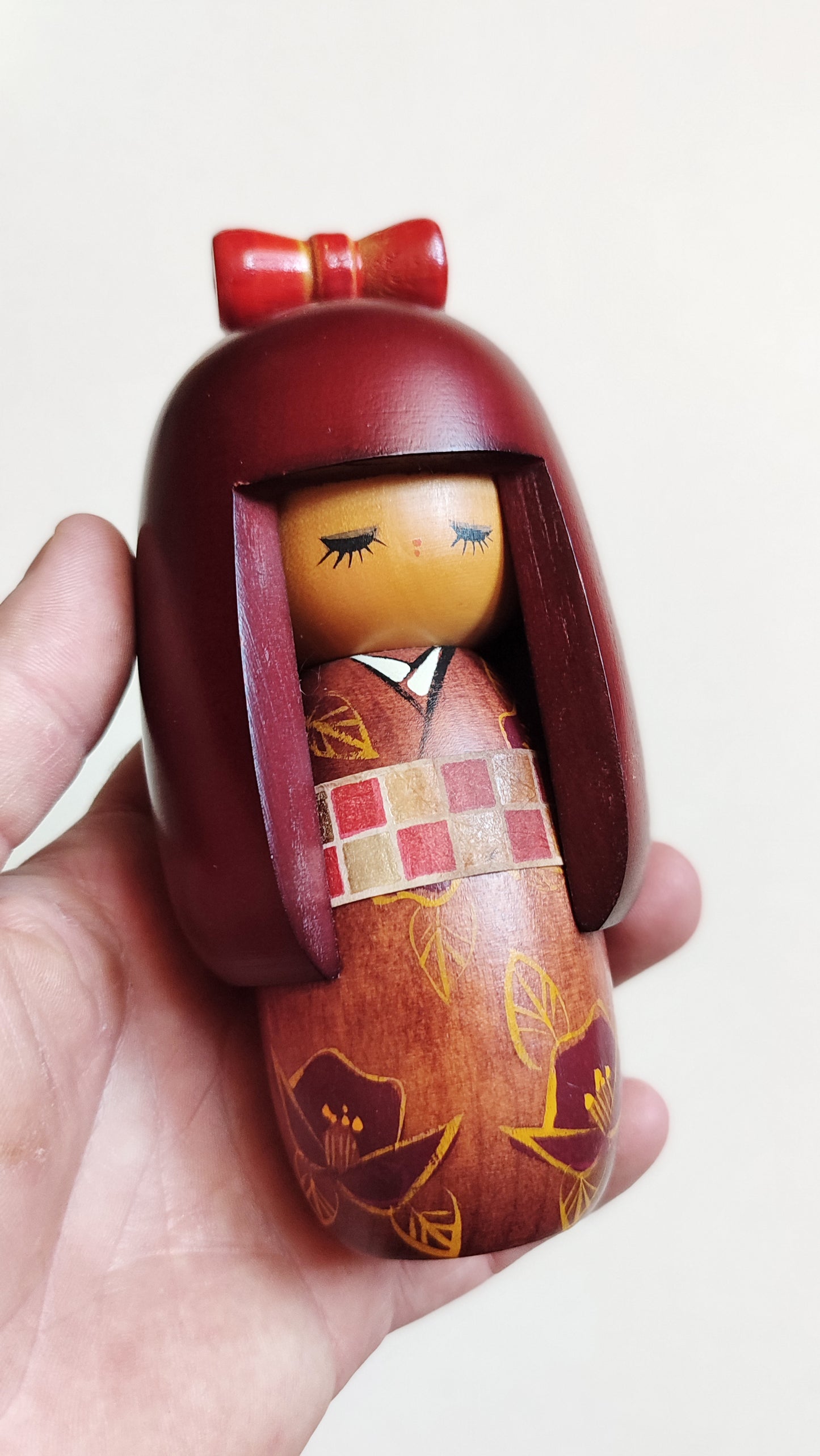 Poupée japonaise en bois "Kokechi" 140mm "Miyashita Hajime"
