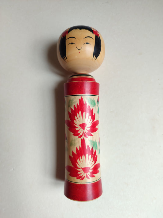 Poupée japonaise en bois "Kokechi" 260mm