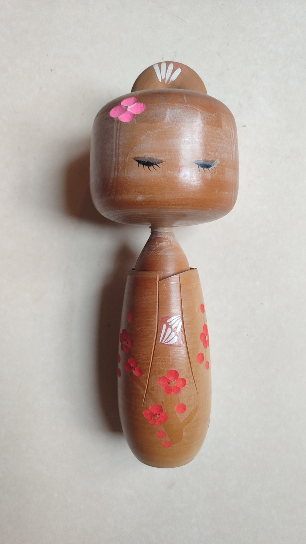 Poupée japonaise en bois "Kokechi" 255mm "Toshiharu Takahashi "