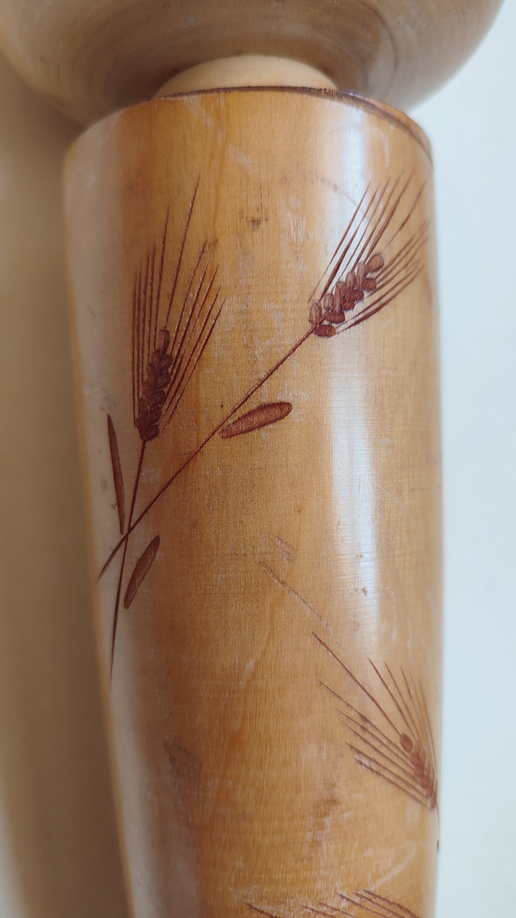 Grande poupée japonaise en bois "Kokechi" 390mm "Sadao Kishi"