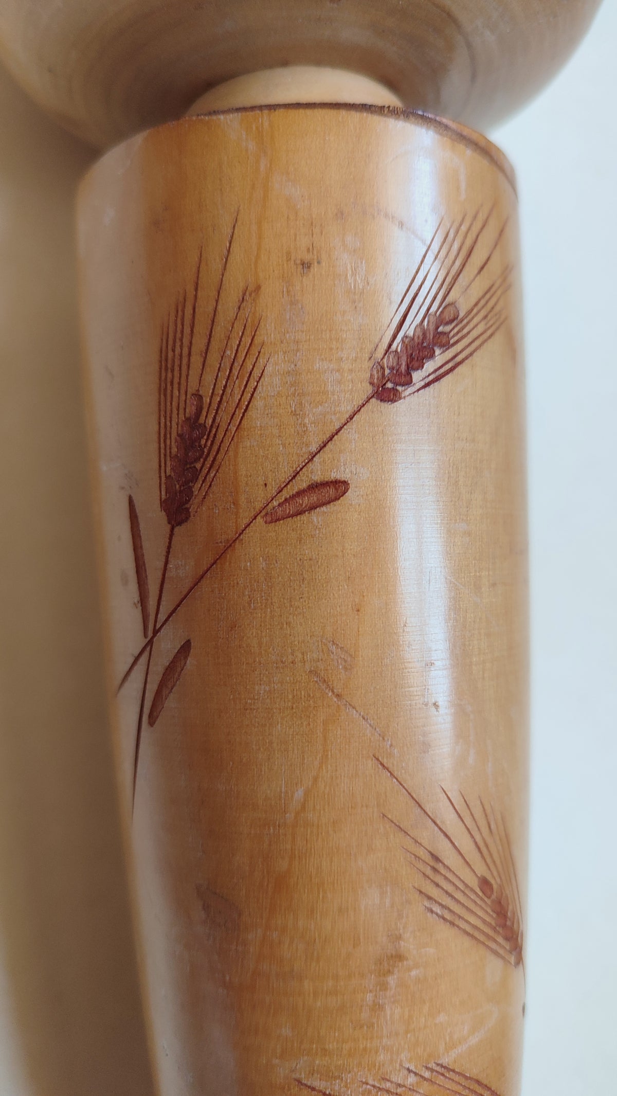 Grande poupée japonaise en bois "Kokechi" 390mm "Sadao Kishi"
