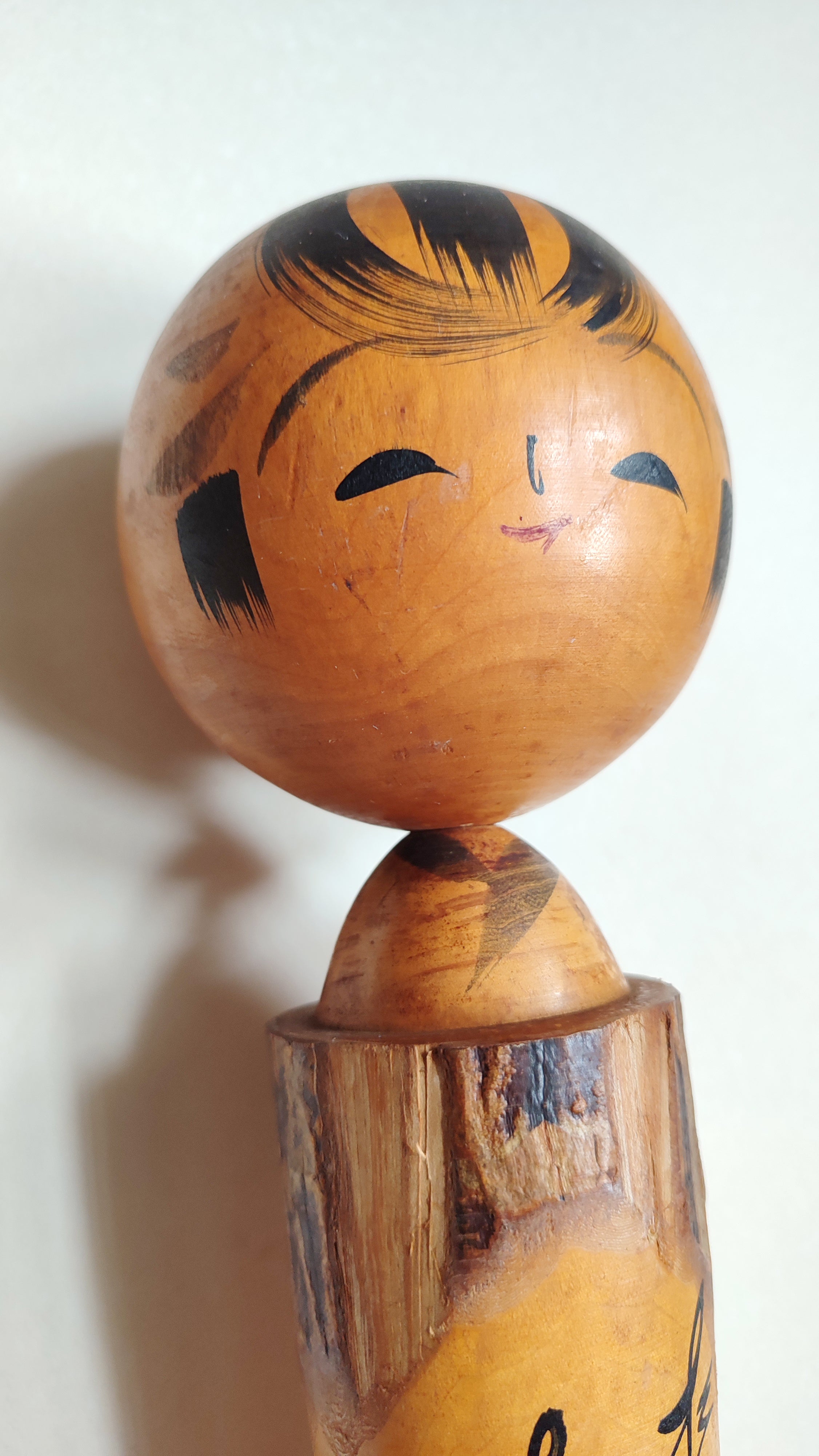 Grande poupée japonaise en bois "Kokechi" 365mm