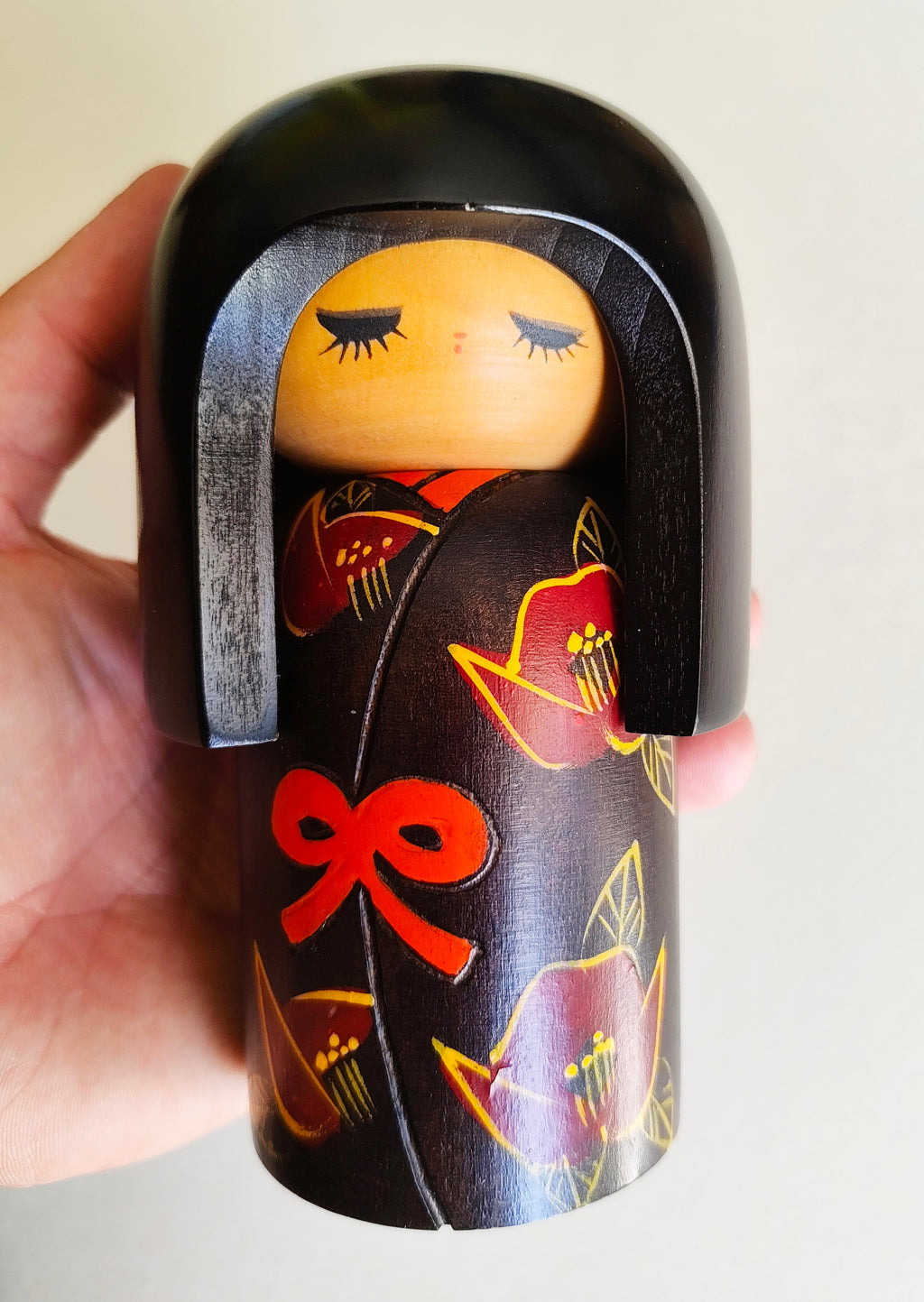 Poupée japonaise en bois "Kokeshi" 135mm "Miyashita Hajime"