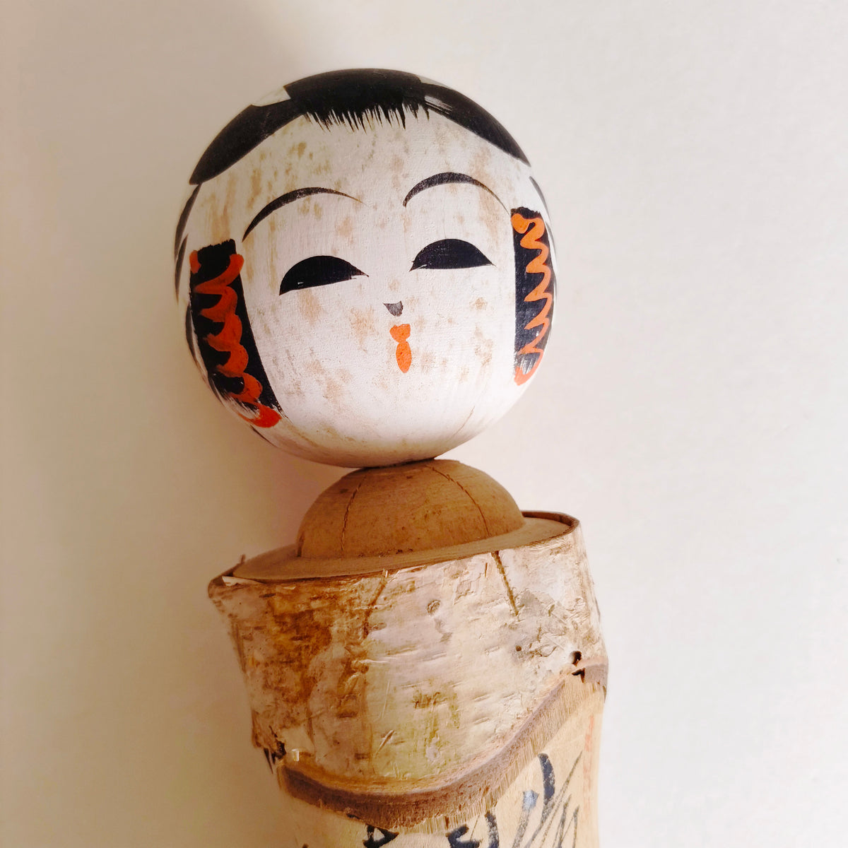 Grande poupée japonaise en bois "Kokeshi" 295mm Takahashi Tatsuro