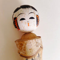 Grande poupée japonaise en bois "Kokeshi" 295mm Takahashi Tatsuro