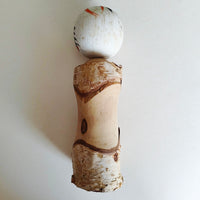 Grande poupée japonaise en bois "Kokeshi" 295mm Takahashi Tatsuro