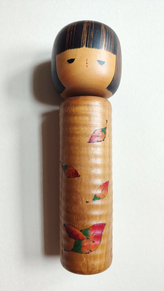 Poupée japonaise en bois "Kokechi" 285mm "Usaburo Saïaki"