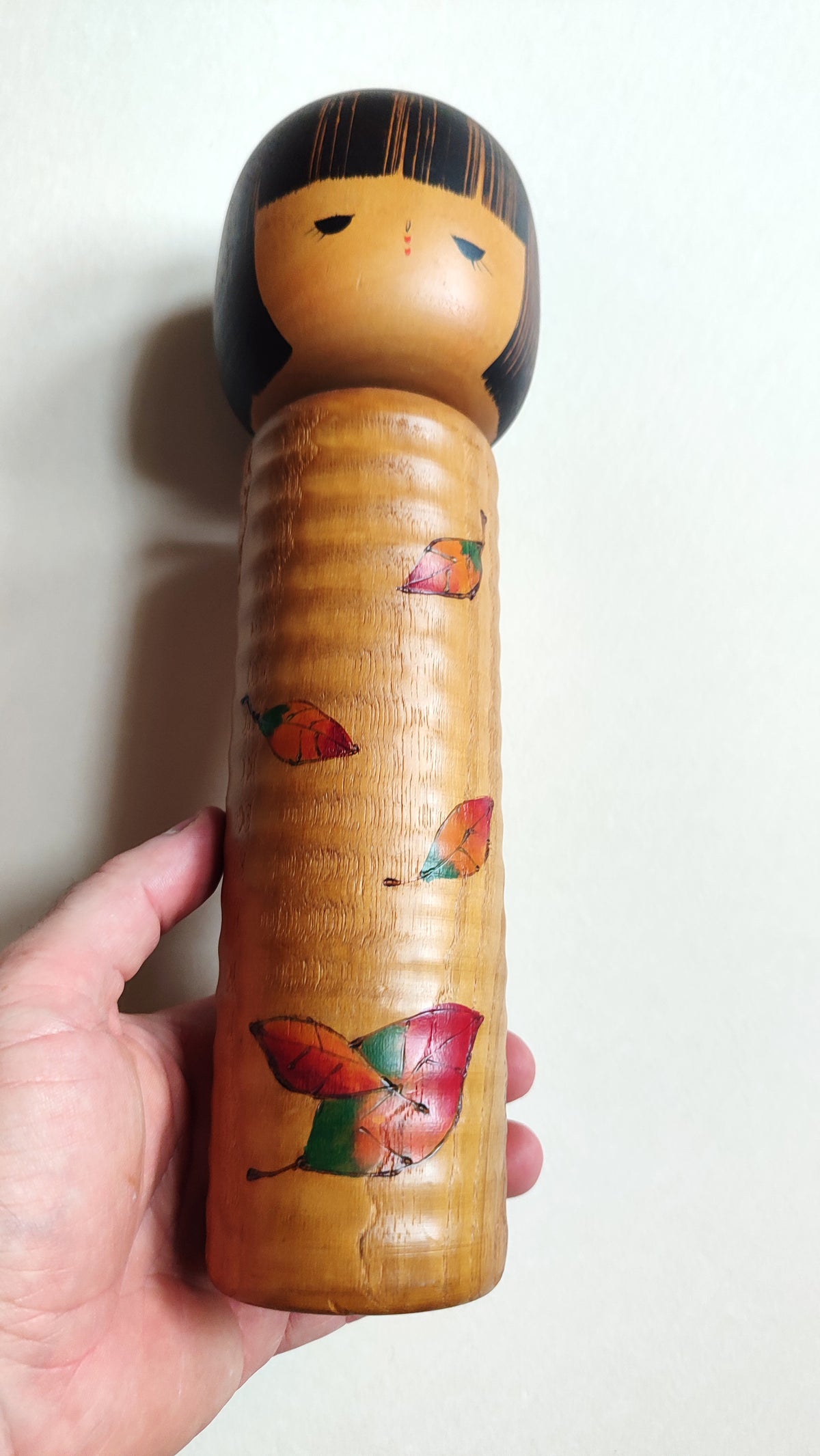Poupée japonaise en bois "Kokechi" 285mm "Usaburo Saïaki"