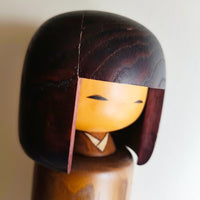 Grande poupée japonaise en bois "Kokeshi" 315mm "Usaburo"