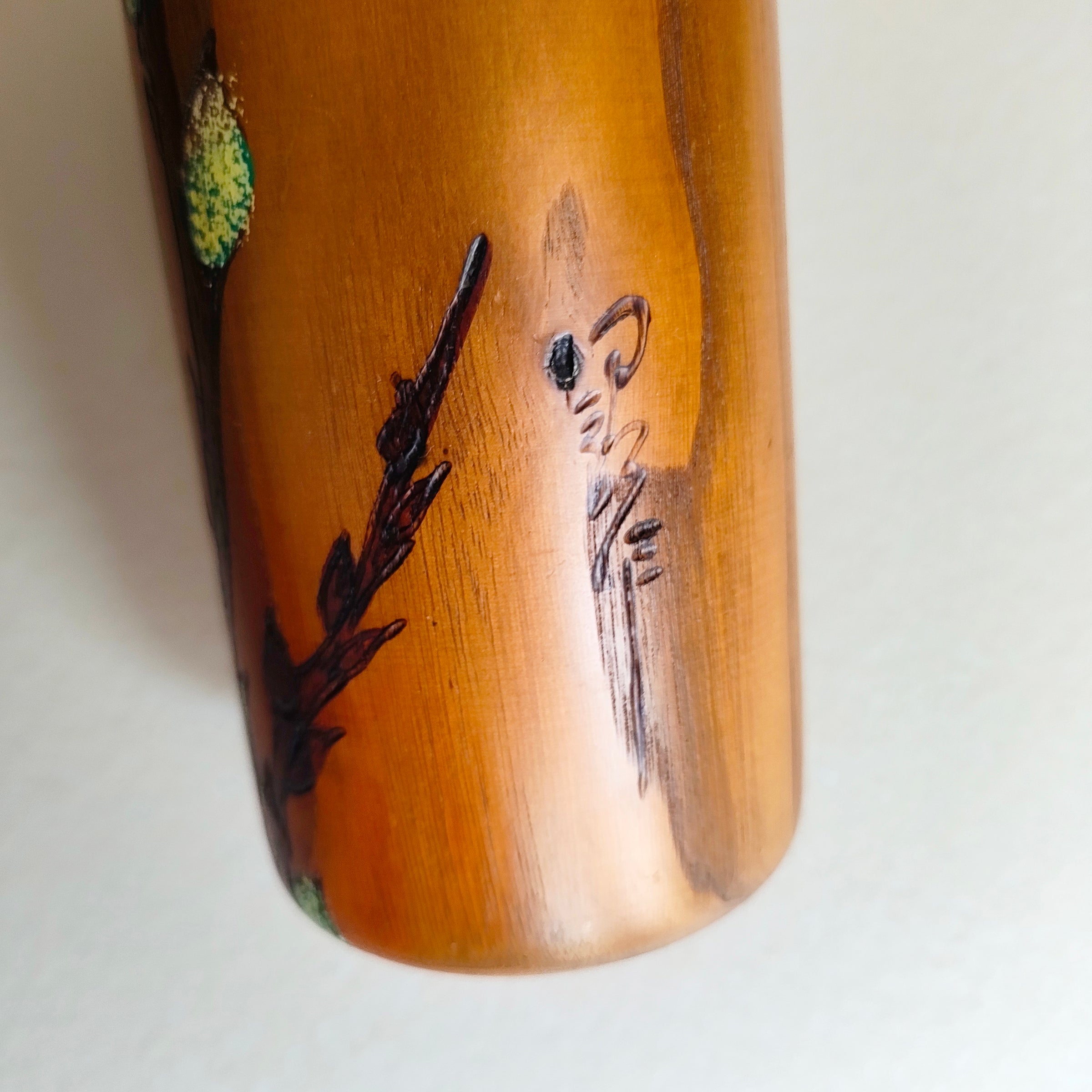 Grande poupée japonaise en bois "Kokeshi" 315mm "Usaburo"