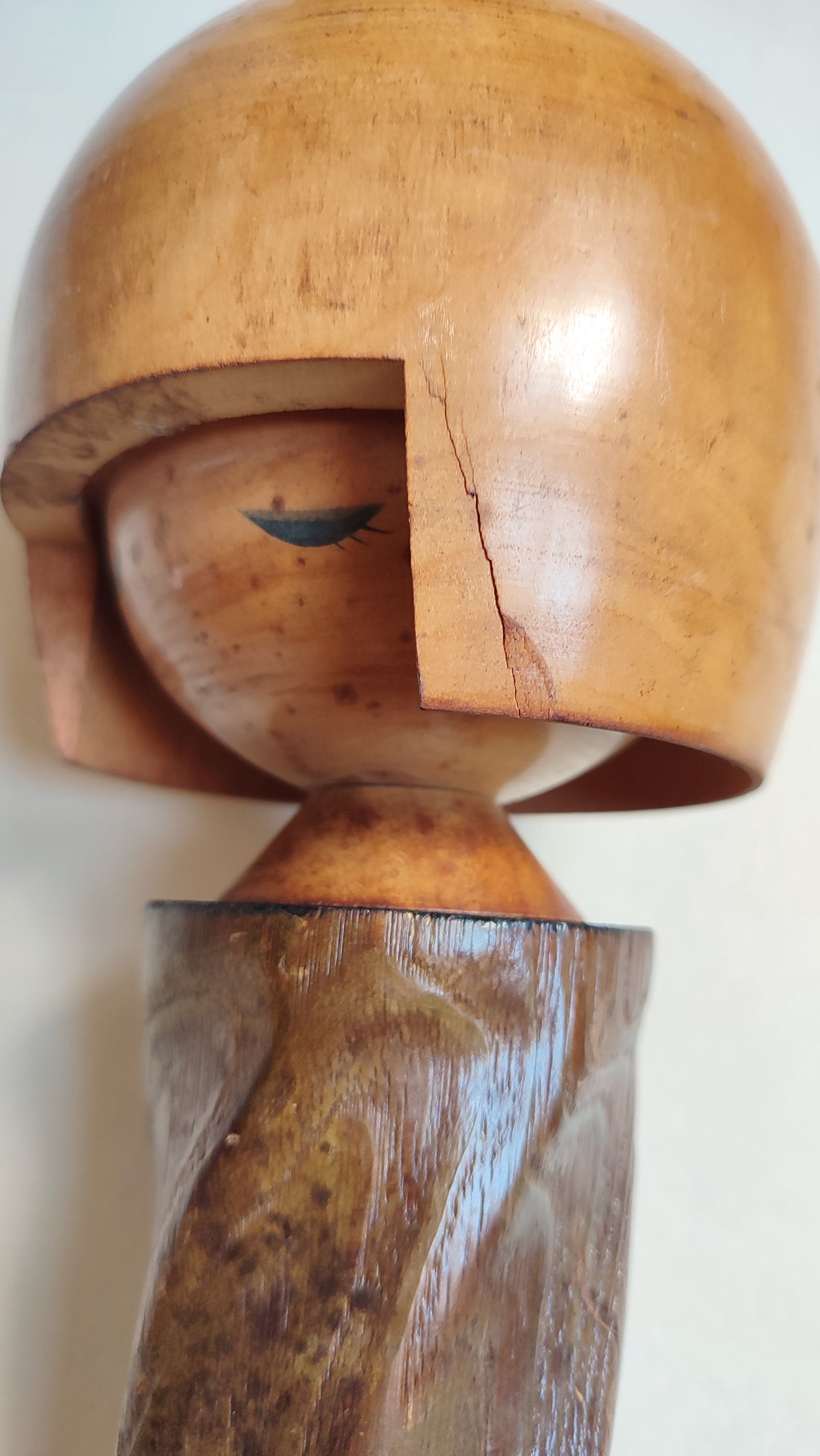 Grande poupée japonaise en bois "Kokechi" 425mm "Usaburo"