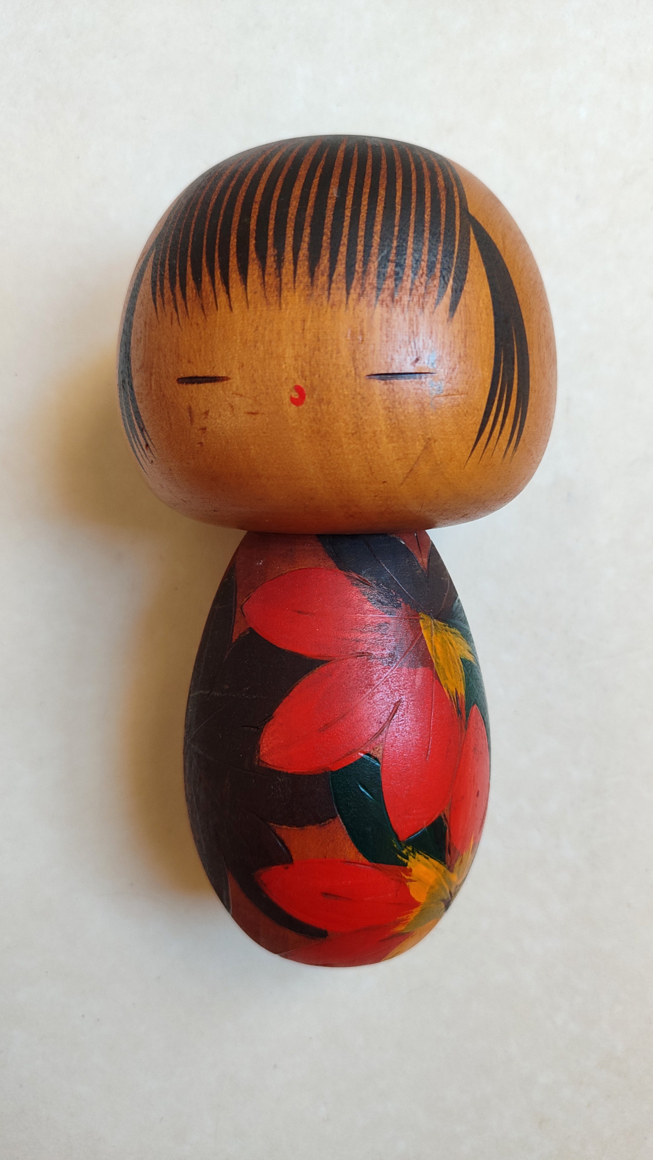 Poupée japonaise en bois "Kokechi" 170mm "Yuji Kawase"