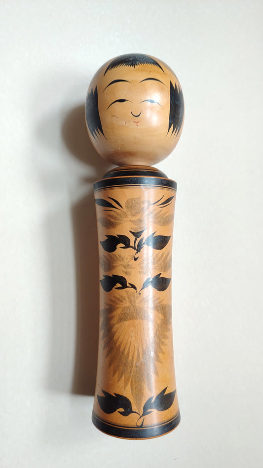 Poupée japonaise monochrome "Kokechi" 310mm style "Zao Takayu"