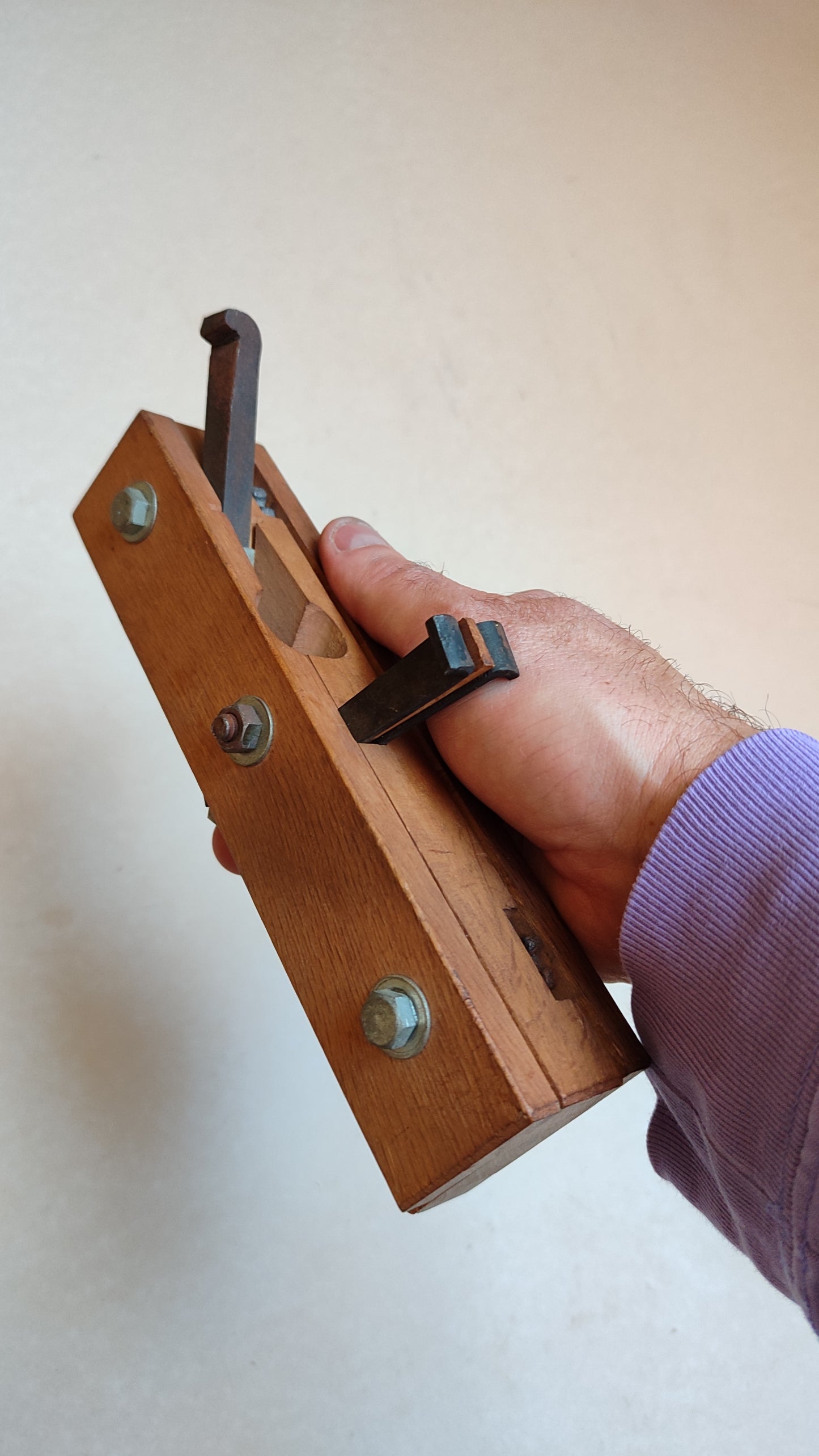 Rabot bouvet japonais "Kikai shakuri kanna" 9mm