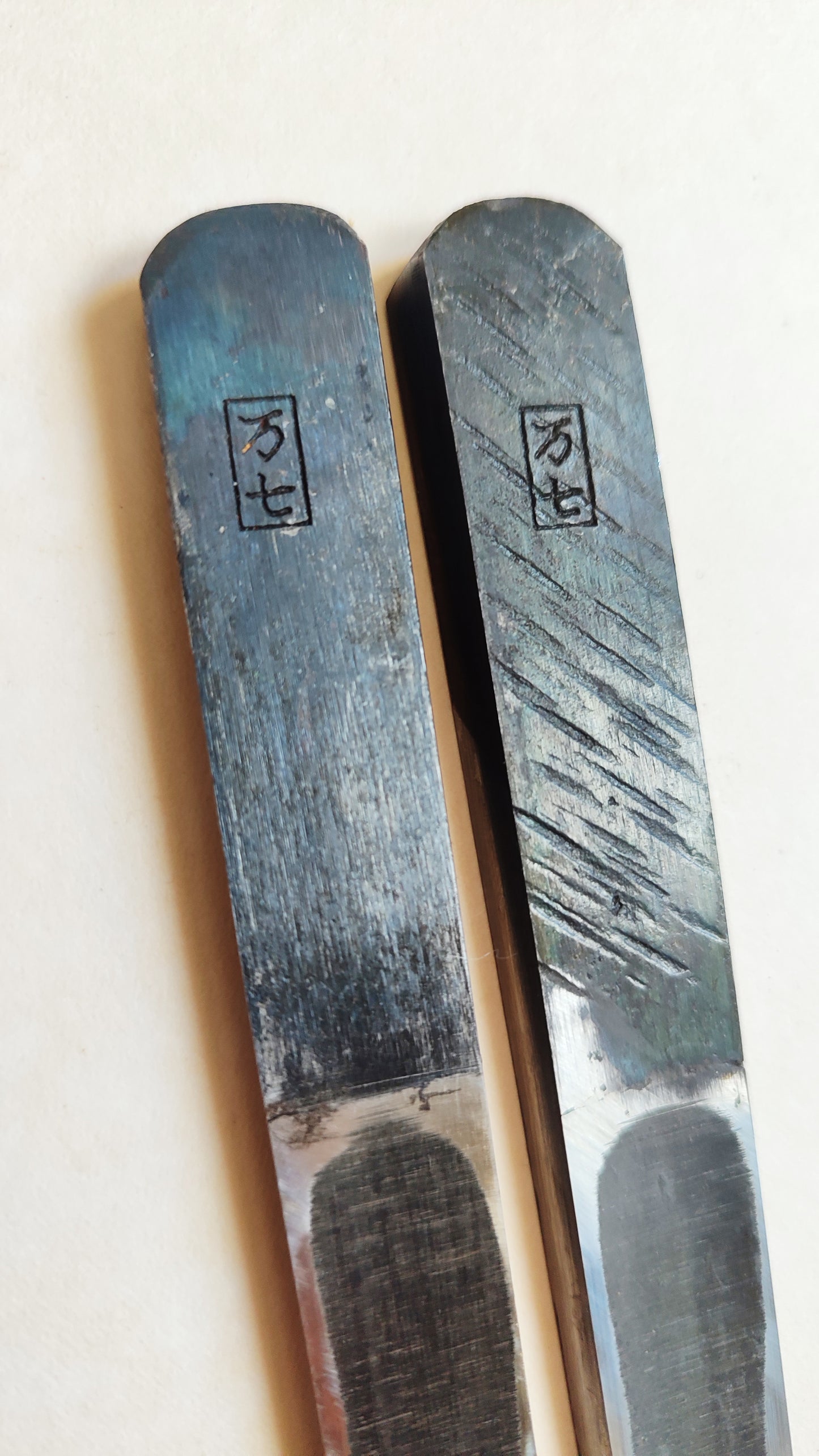 Duo de rabots japonais "Wakitori Kanna" 18mm "Manshichi"