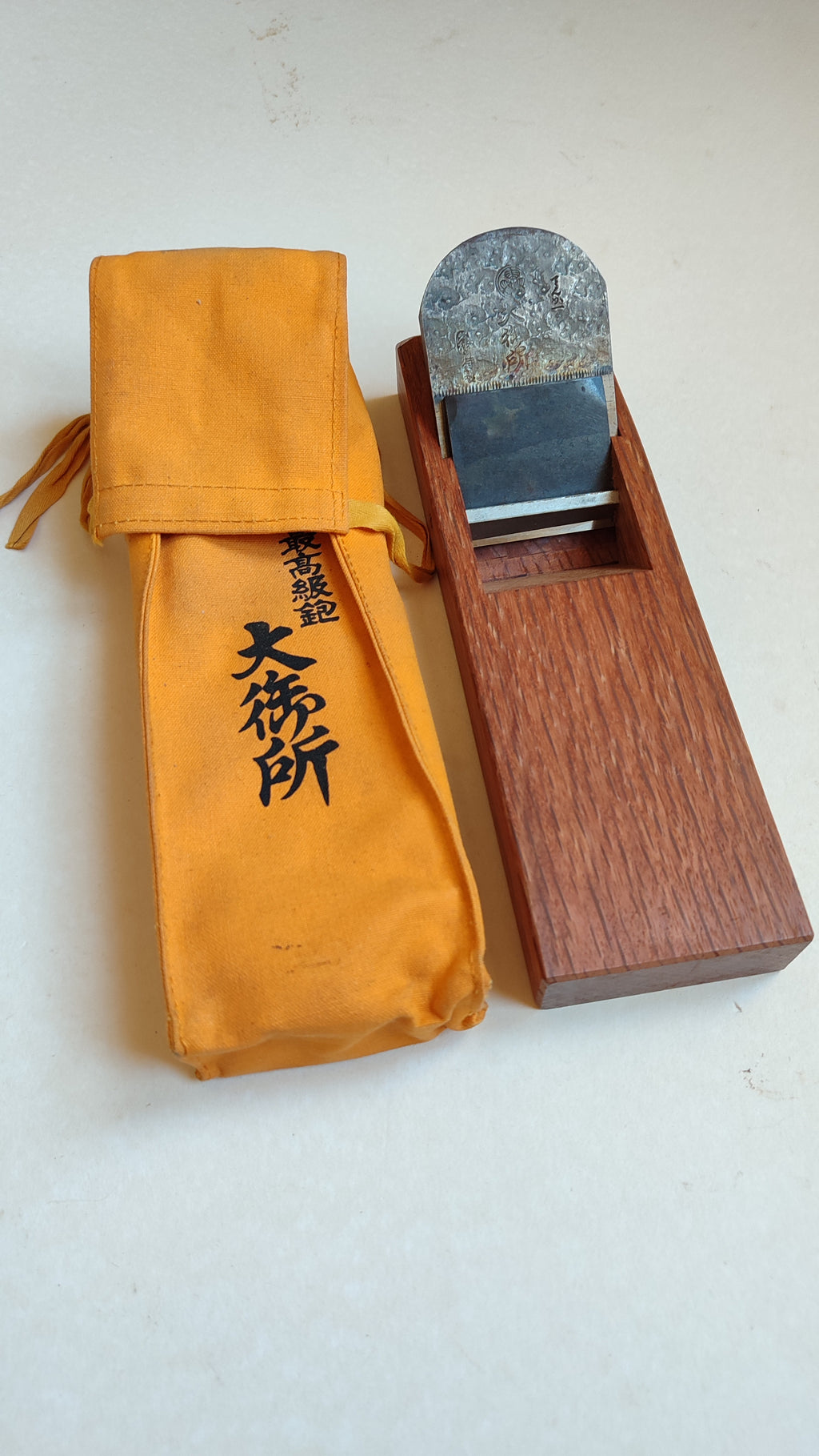 Rabot japonais en chêne rouge "Hira Kanna" 70mm "Tenkaichi"
