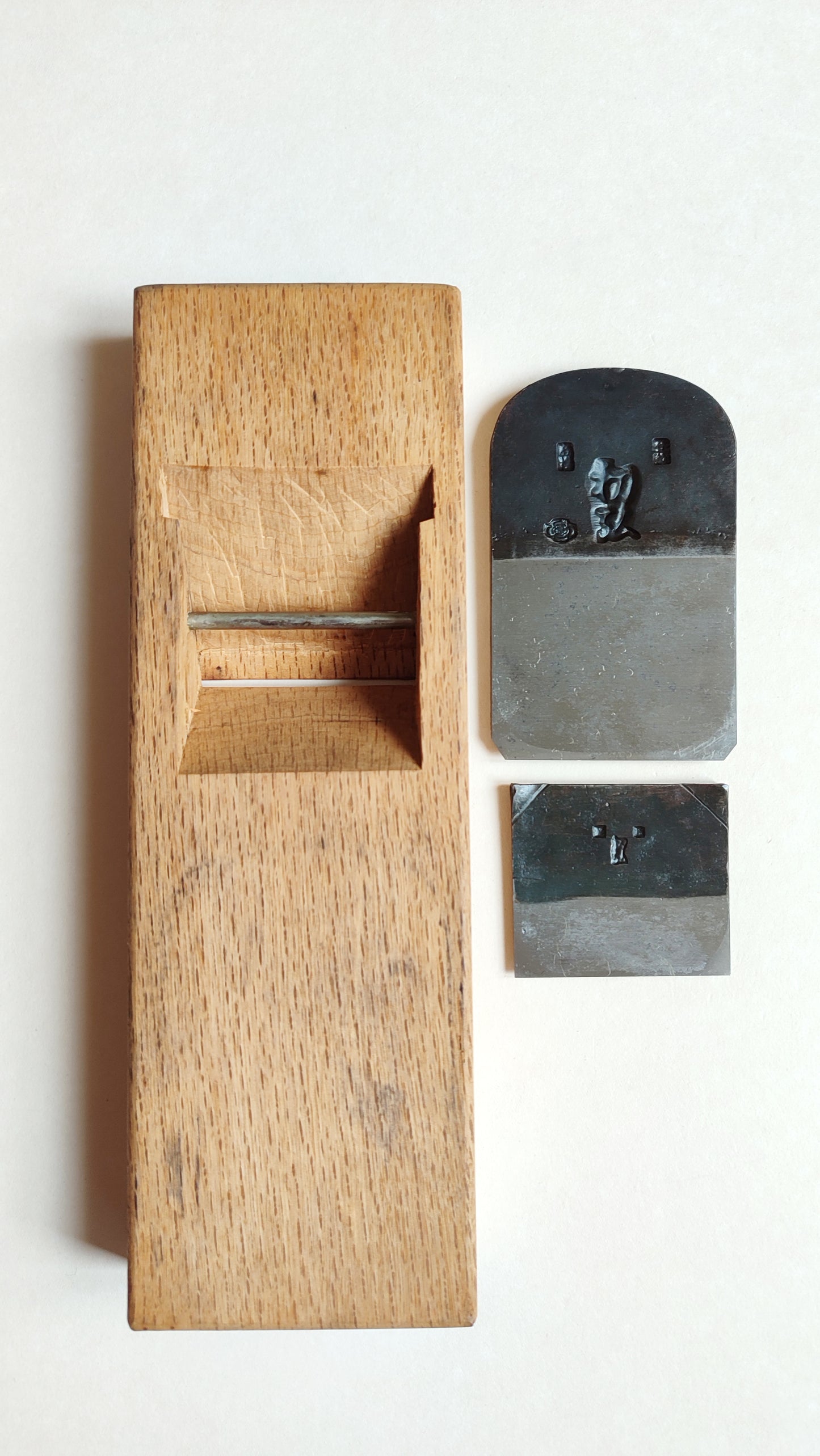 Rarissime rabot japonais Hira kanna 70mm "Hatsuhiro" swedish steel