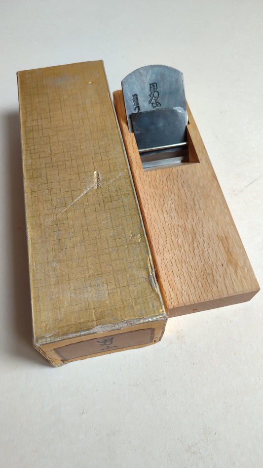 Rare rabot japonais hira kanna 70mm "Otokoyama" du célèbre Seisuke Mizuno