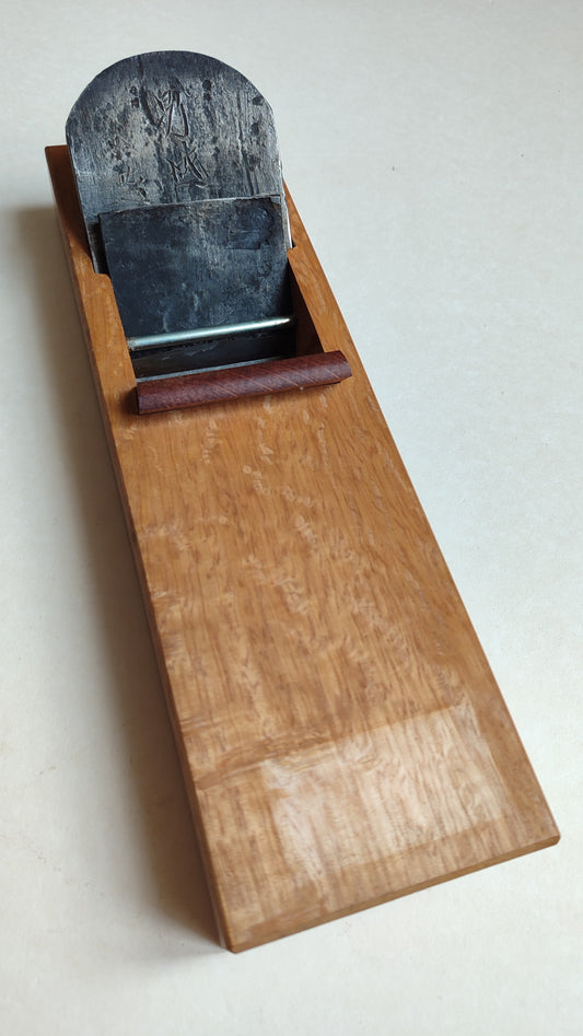 Rare rabot japonais hira kanna 70mm "Otokozakari" du célèbre Tsutsumitomoichi