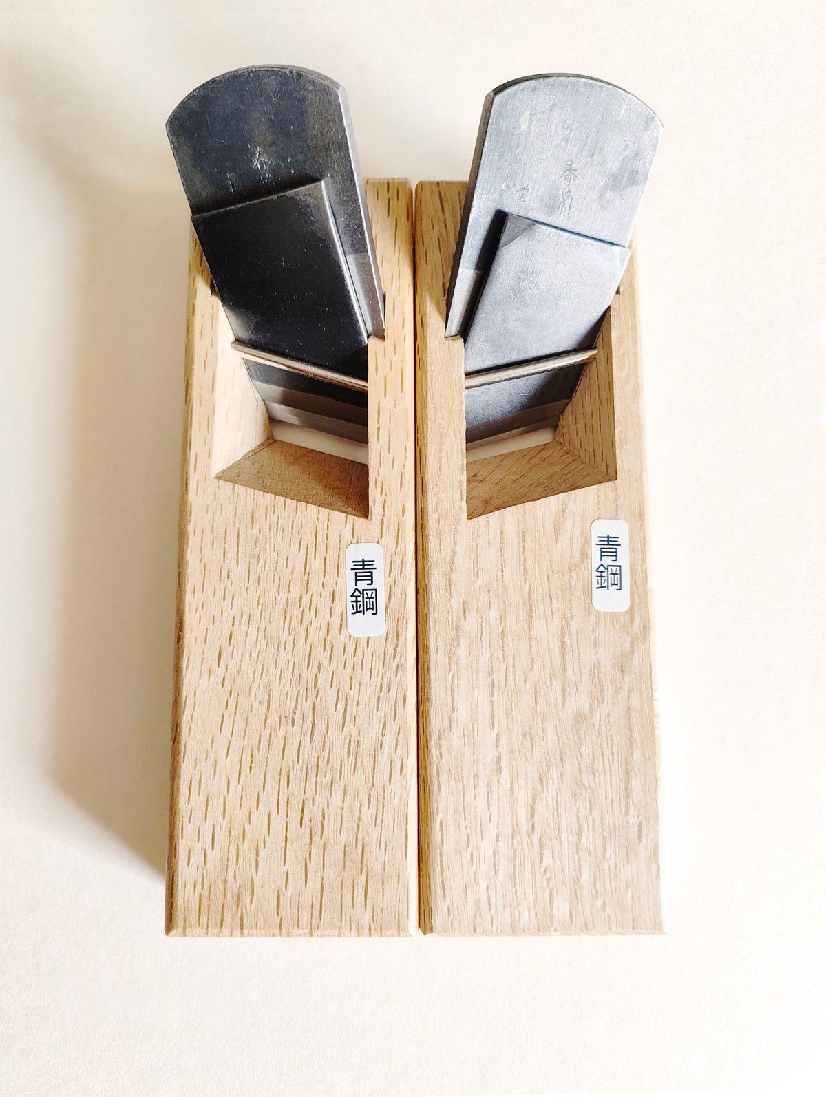 Paire de rabots japonais "Kiwa kanna" 36mm "Tsunesaburo"