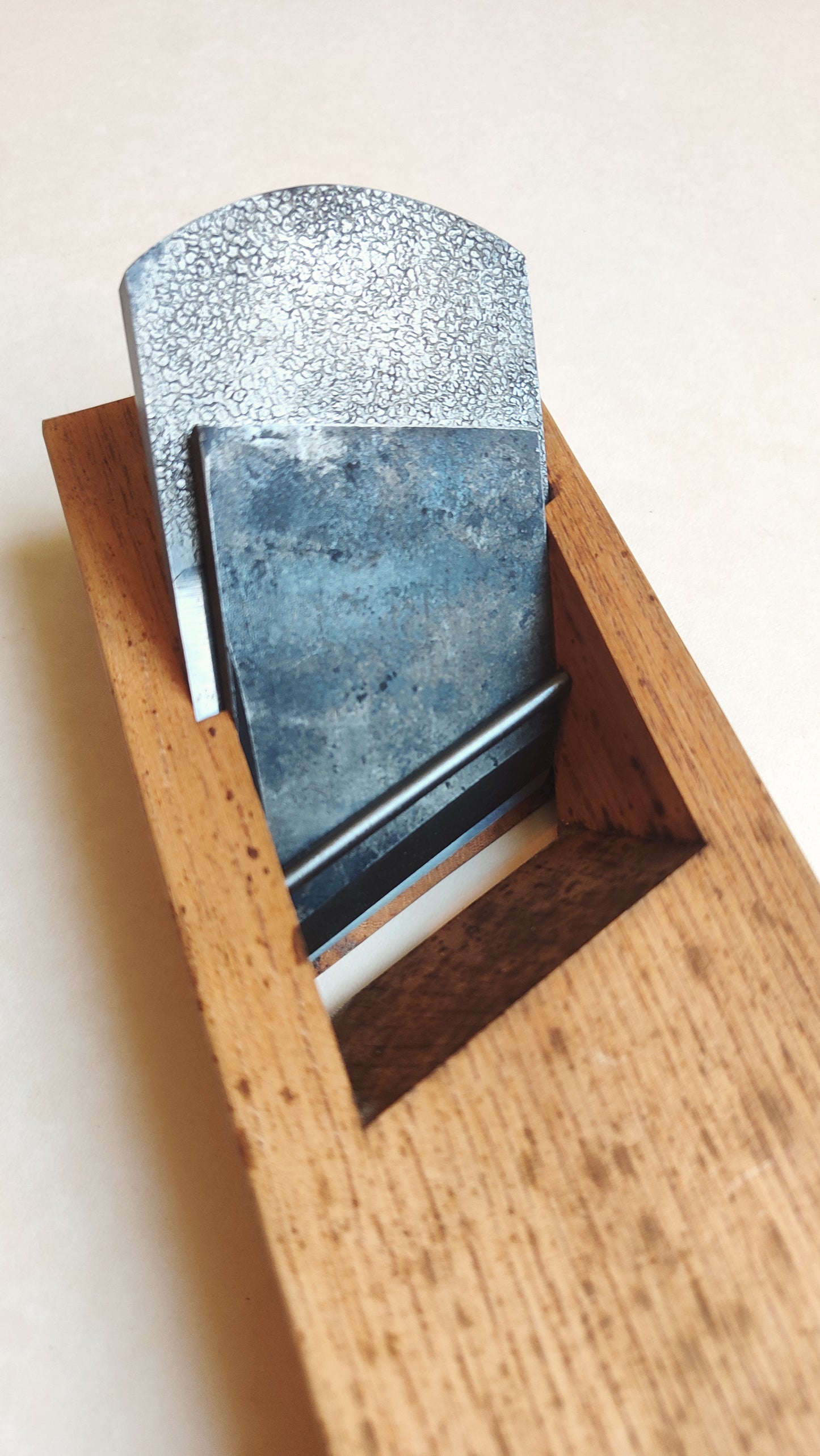 Magnifique large rabot japonais Kiwa Kanna 60mm "Sukesada"