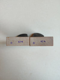Paire de rabots japonais Kiwa kanna 42mm Masamitsu