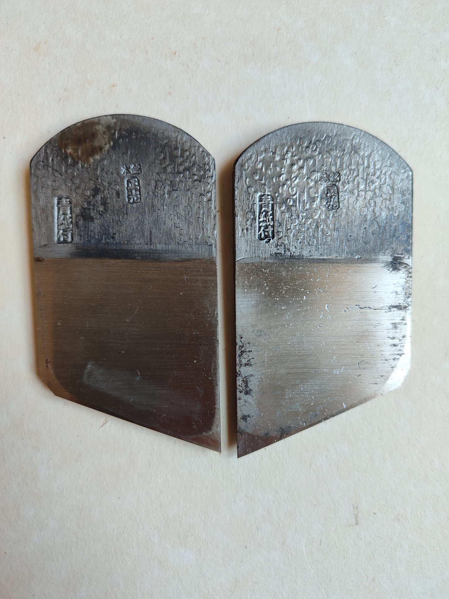 Paire de rabots japonais Kiwa kanna 42mm Masamitsu