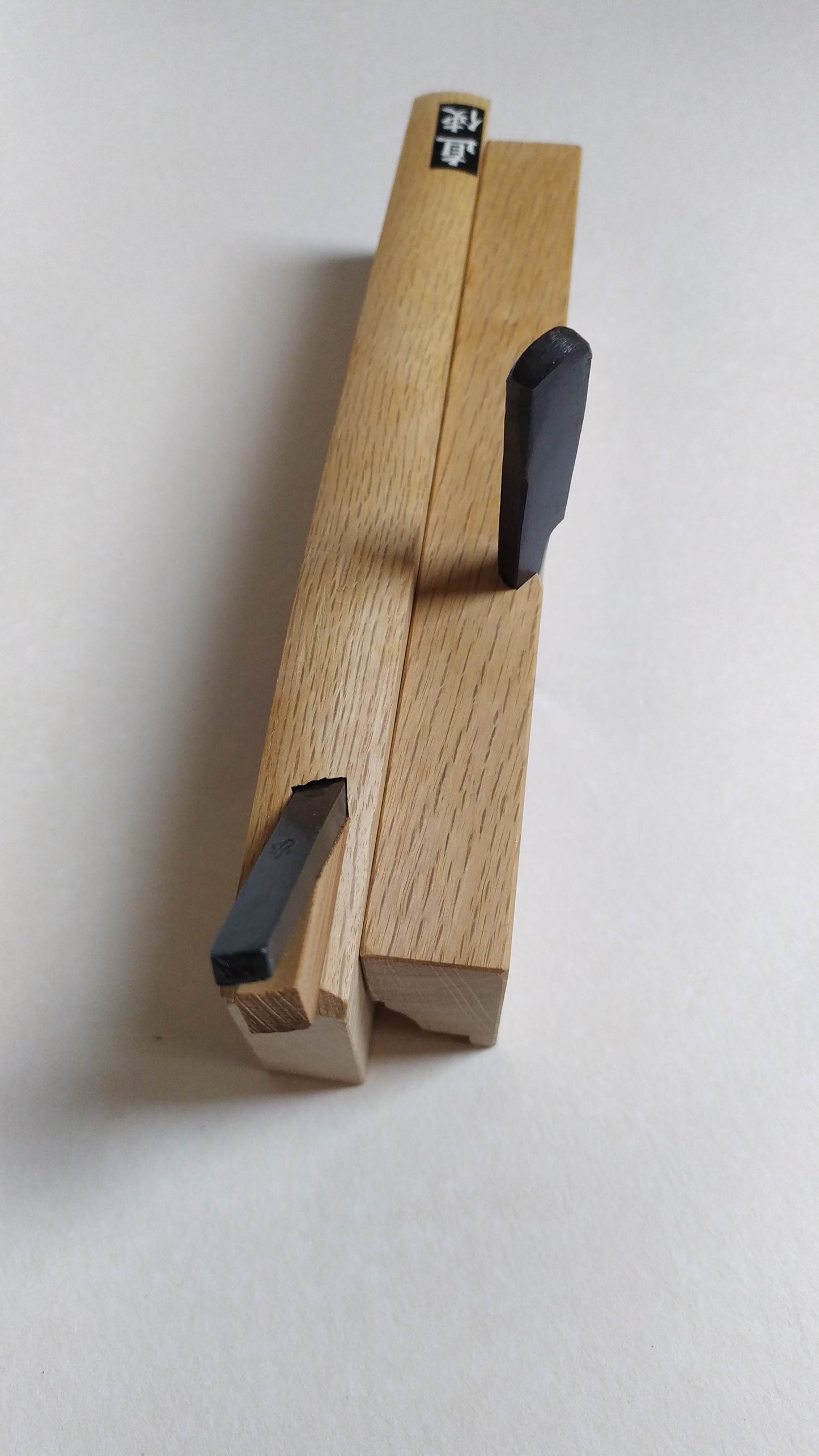 Duo de rabot japonais type Guillaume "Kushigata shakuri kanna & Hifukura kanna" 5 & 21mm