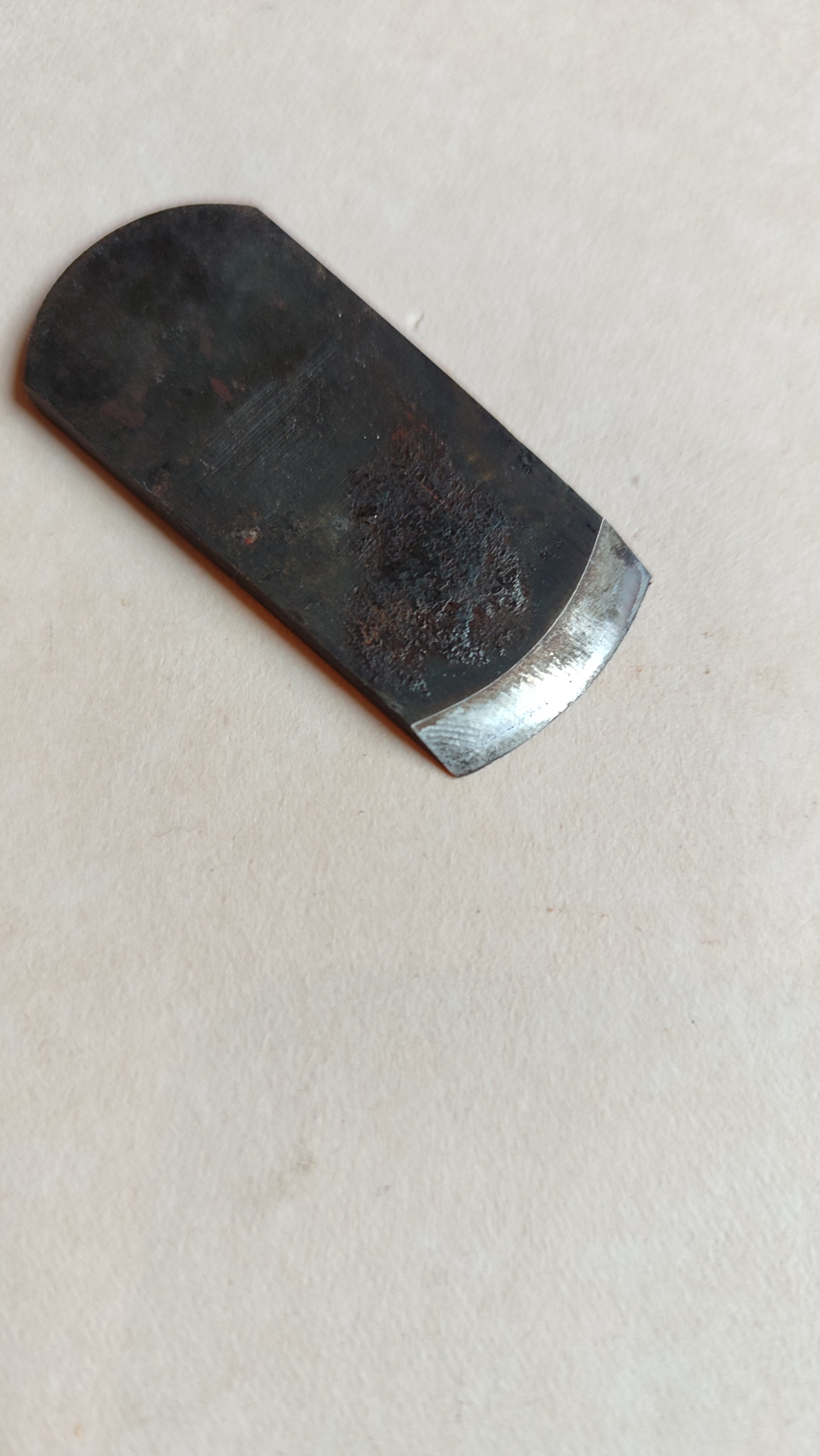 Rare Long Rabot Japonais Convexe "Sotomaru Kanna" 23mm