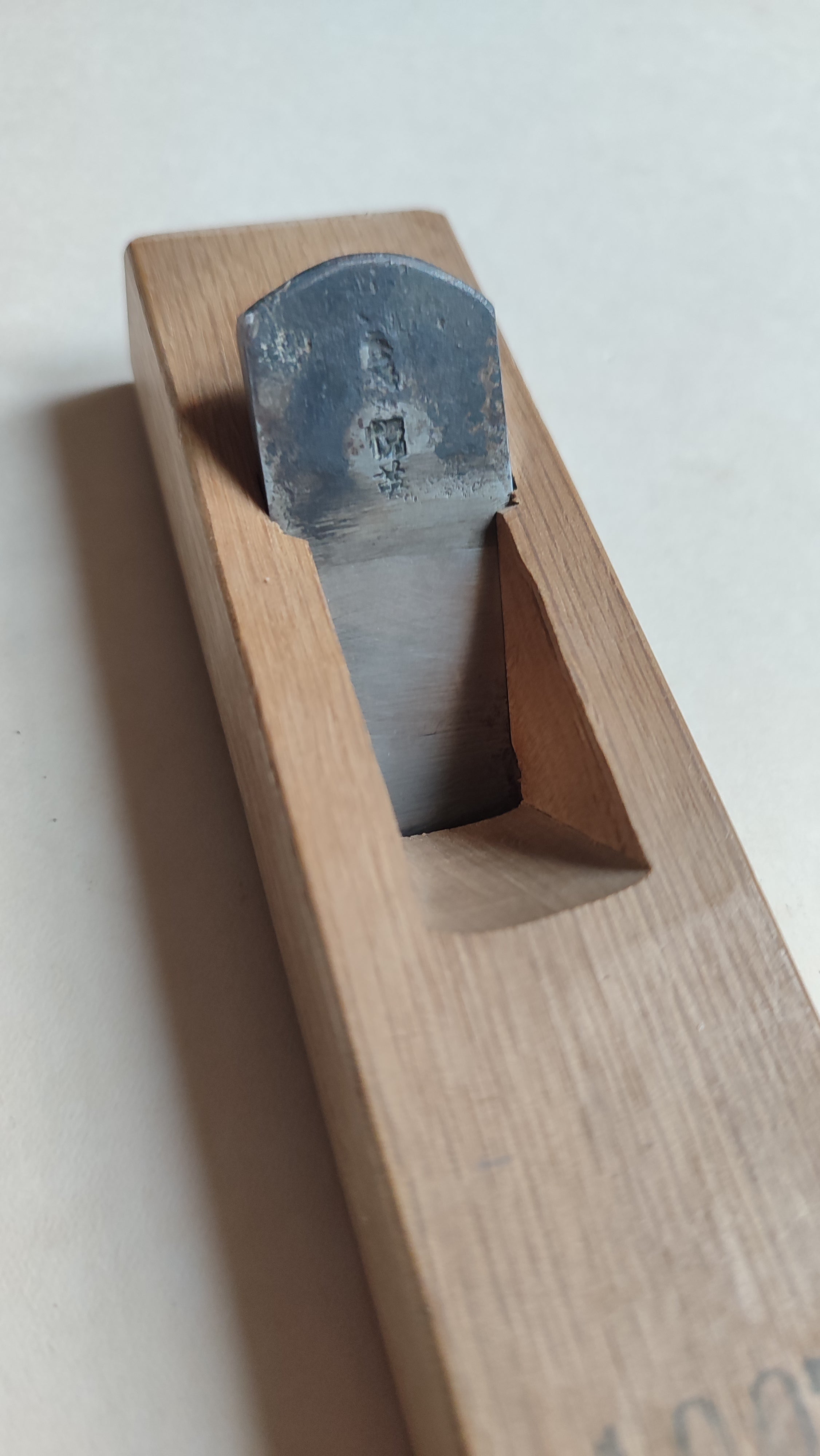 Rare Long Rabot Japonais Convexe "Sotomaru Kanna" 25mm