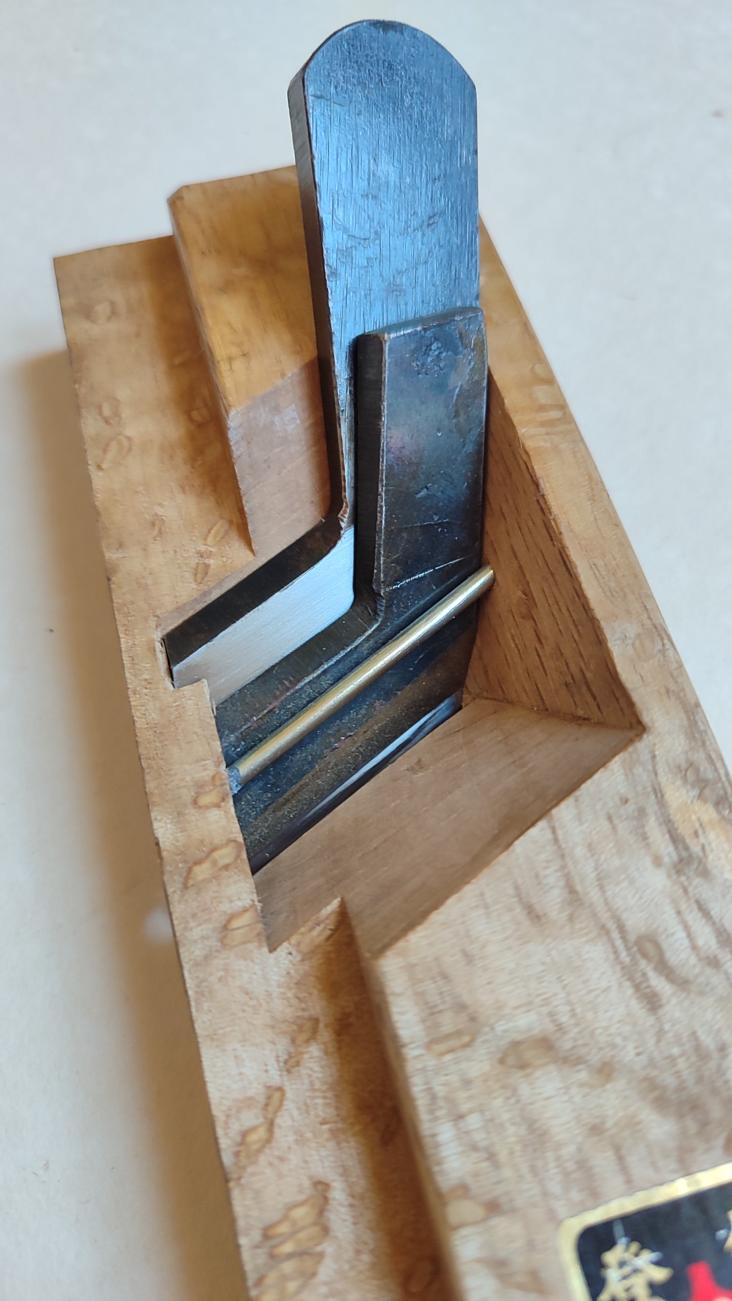 Rabot d'angle japonais Wakitori Kanna 42mm gauche "Fujiyoshiro"