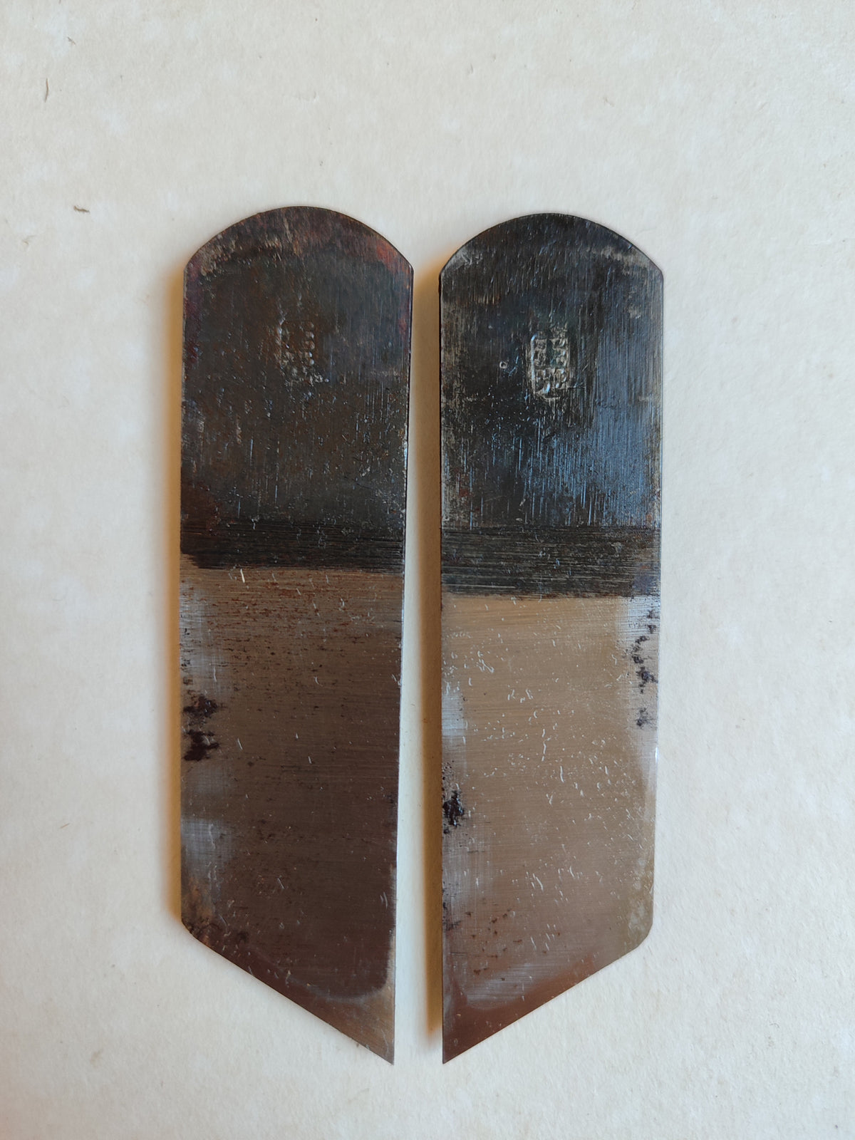 Paire de rabots japonais Kiwa Kanna 24mm Masamitsu