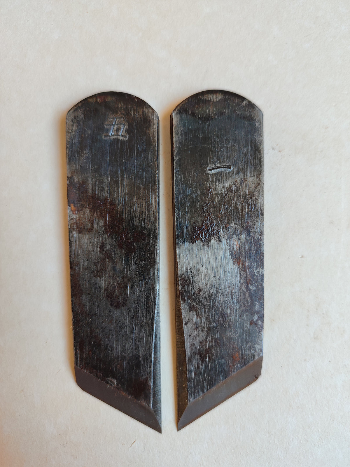 Paire de rabots japonais Kiwa Kanna 24mm Masamitsu