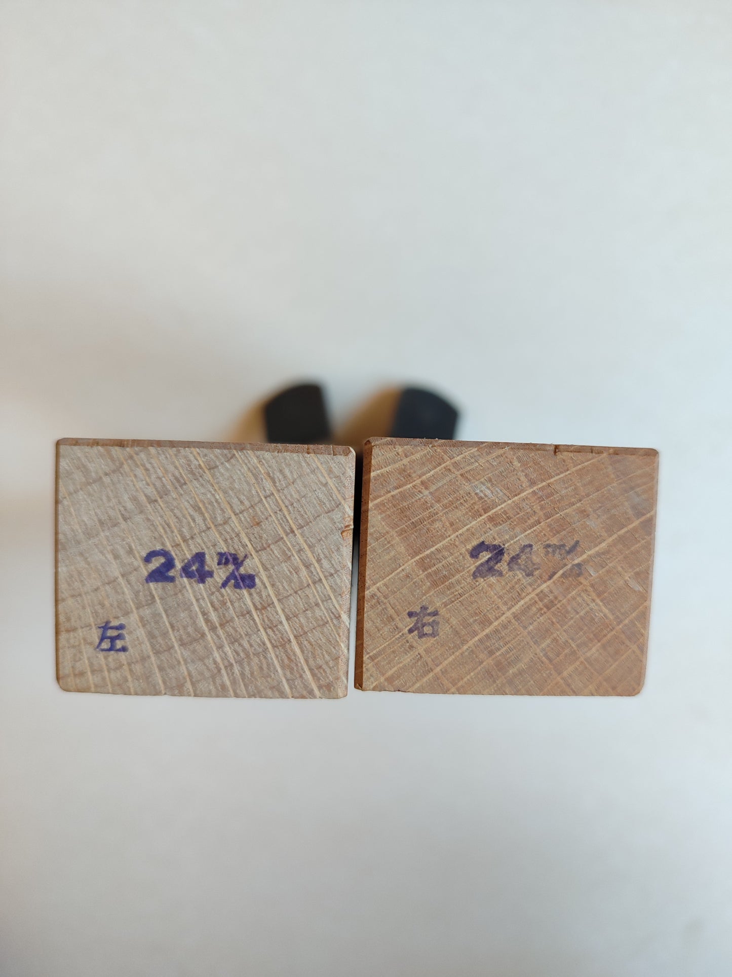 Paire de rabots japonais Kiwa Kanna 24mm Masamitsu