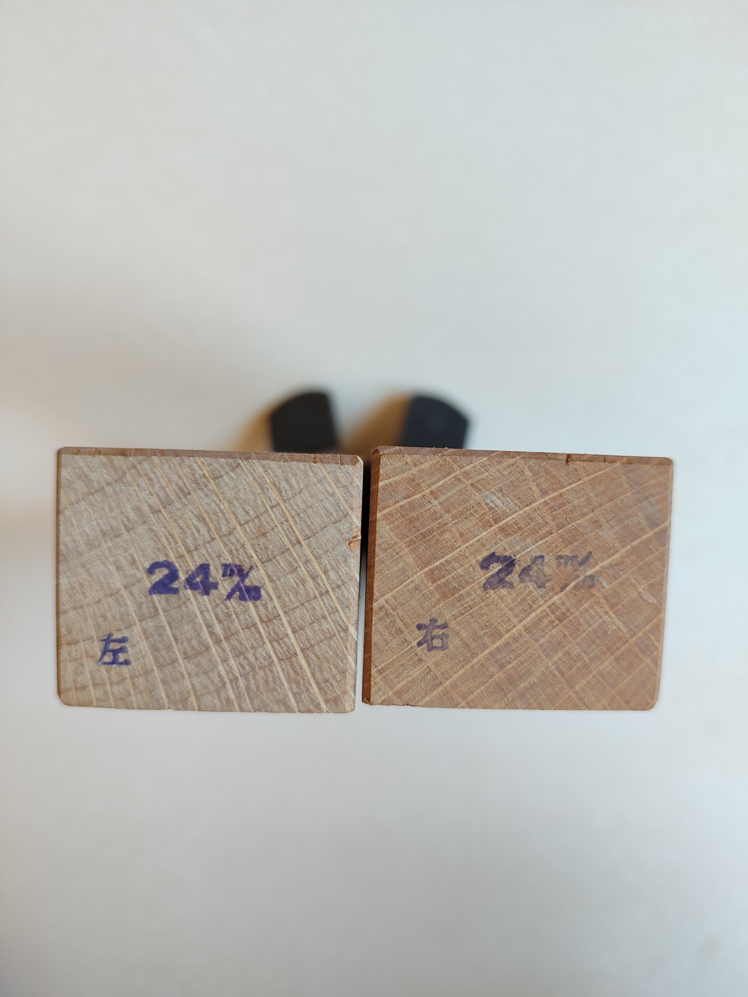 Paire de rabots japonais Kiwa Kanna 24mm Masamitsu