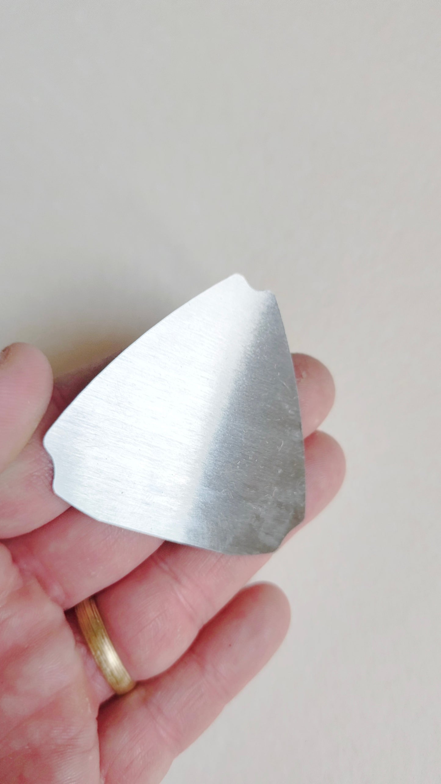 Racloir courbe/chanfrein "Onigiri" 55mm "Hishika"