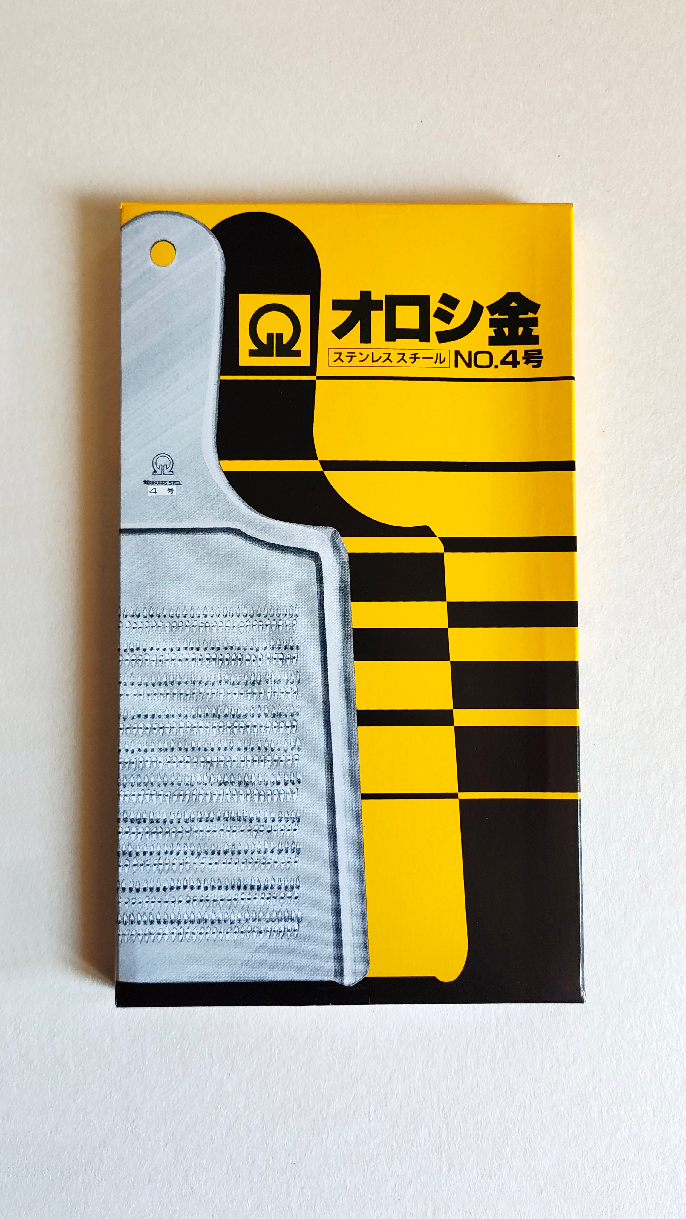Râpe japonaise en acier inoxydable "Oroshi" 135 X 120 X 225mm