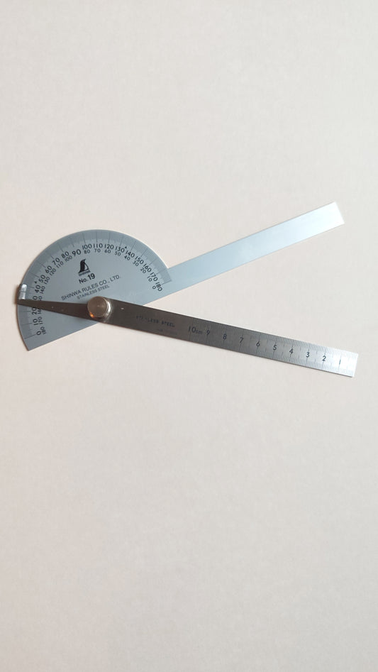 Rapporteur d'angle japonais 10cm Shinwa